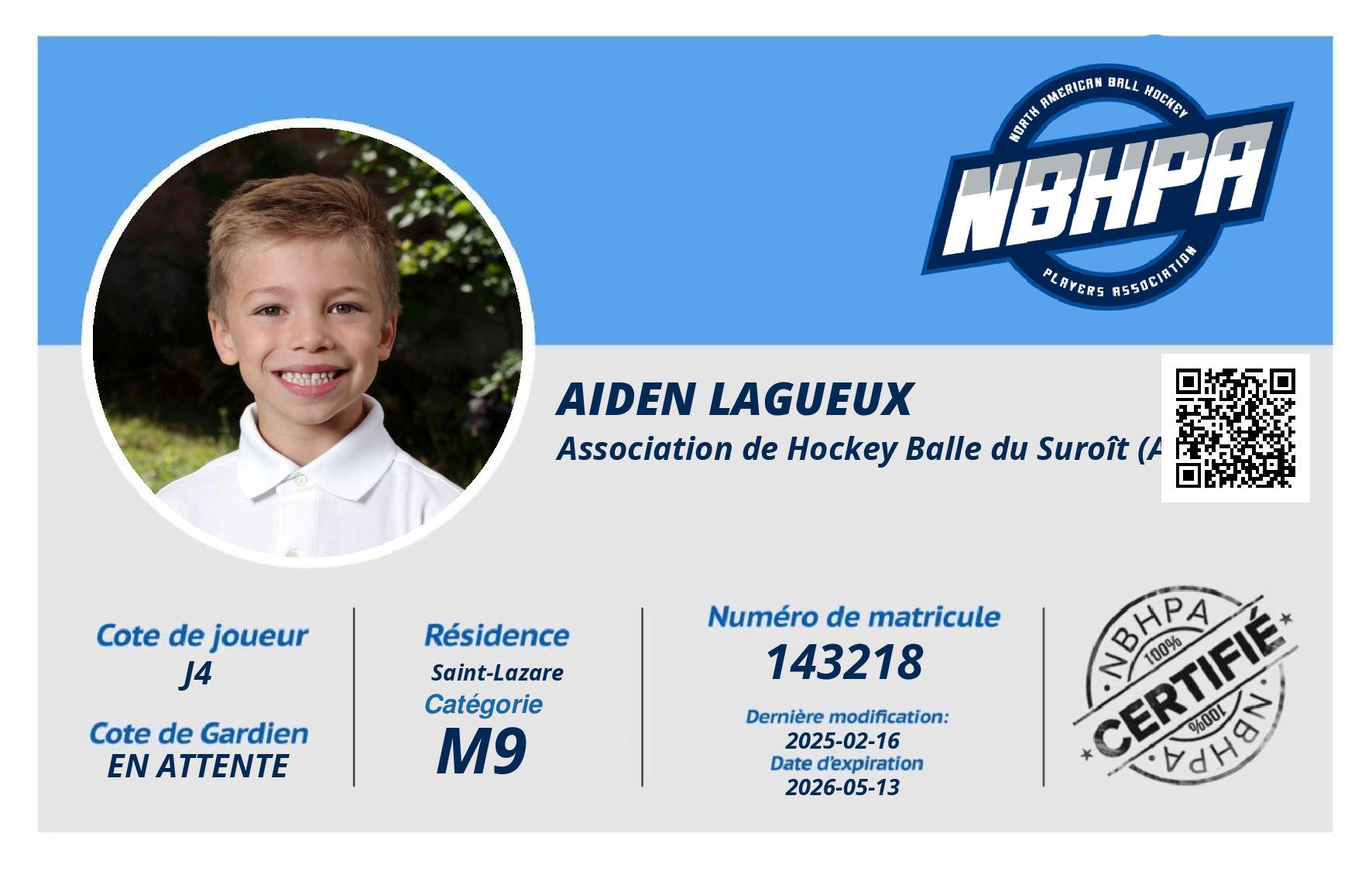 Aiden Lagueux