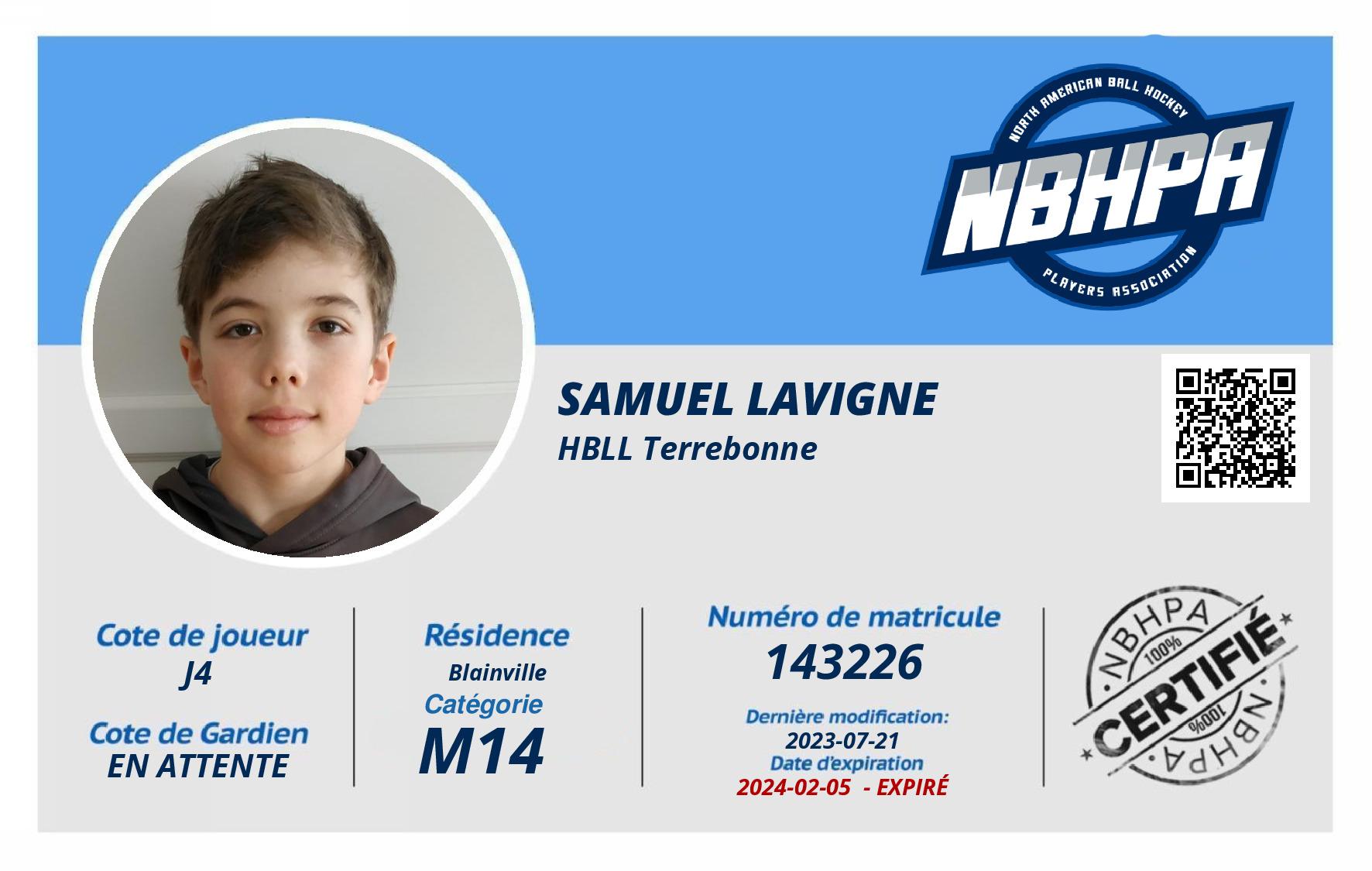 Samuel Lavigne