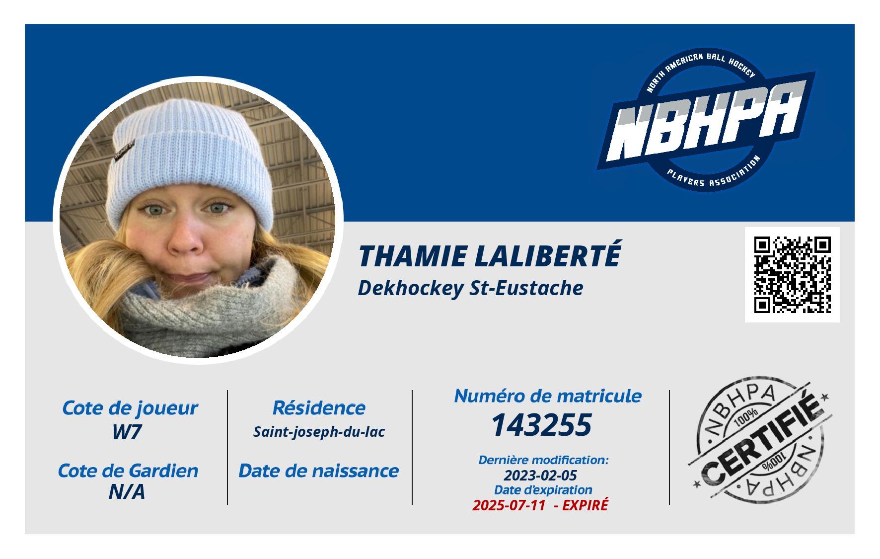Thamie Laliberté