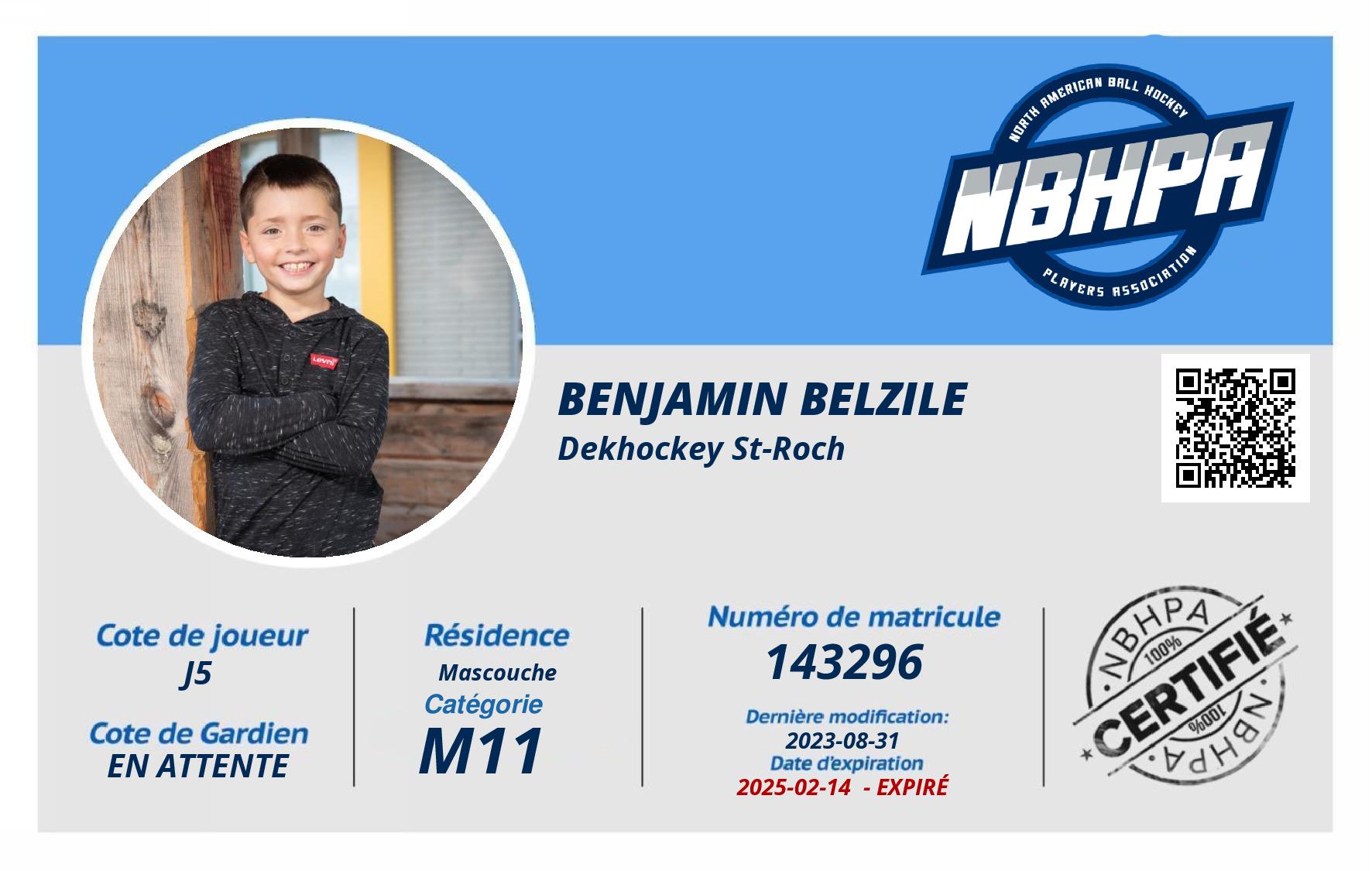 Benjamin Belzile