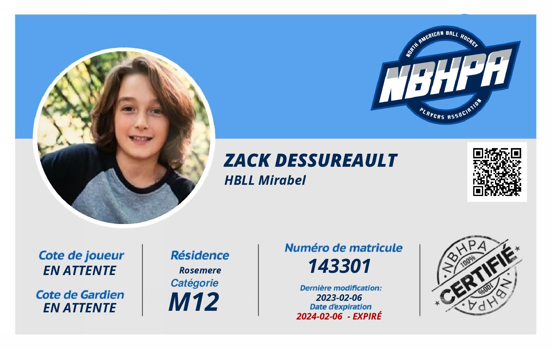 Zack Dessureault