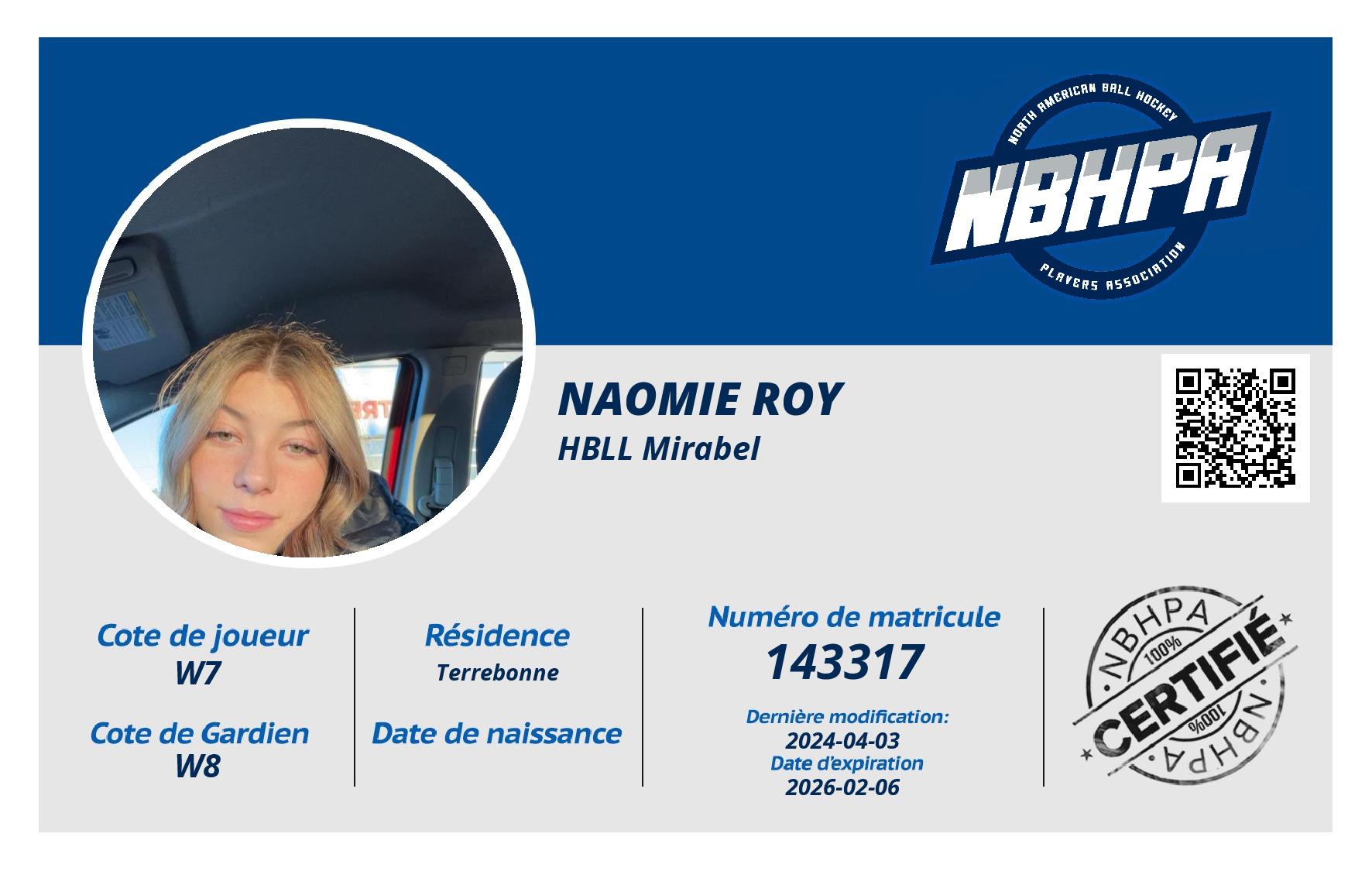 Naomie Roy