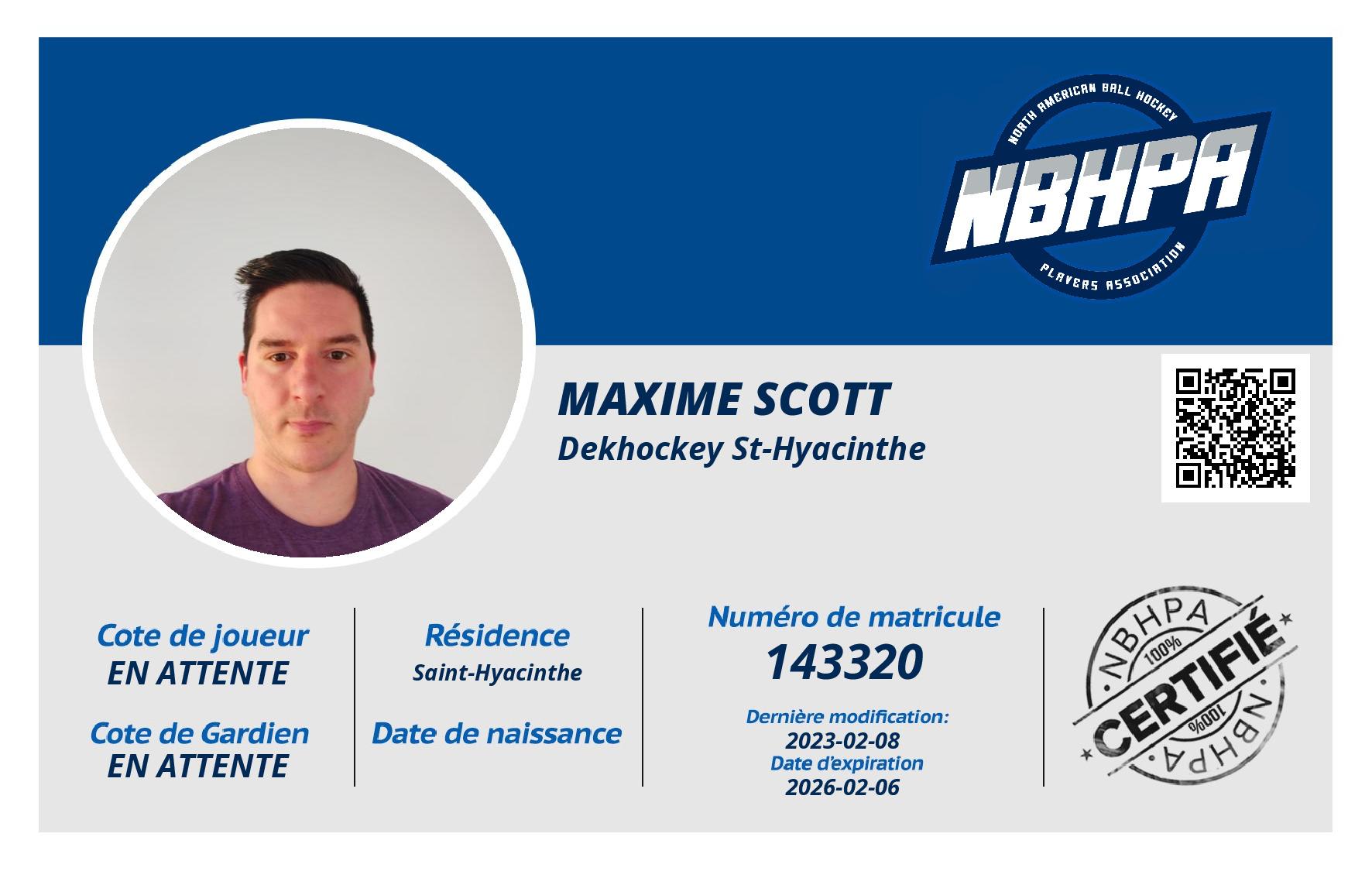 Maxime Scott