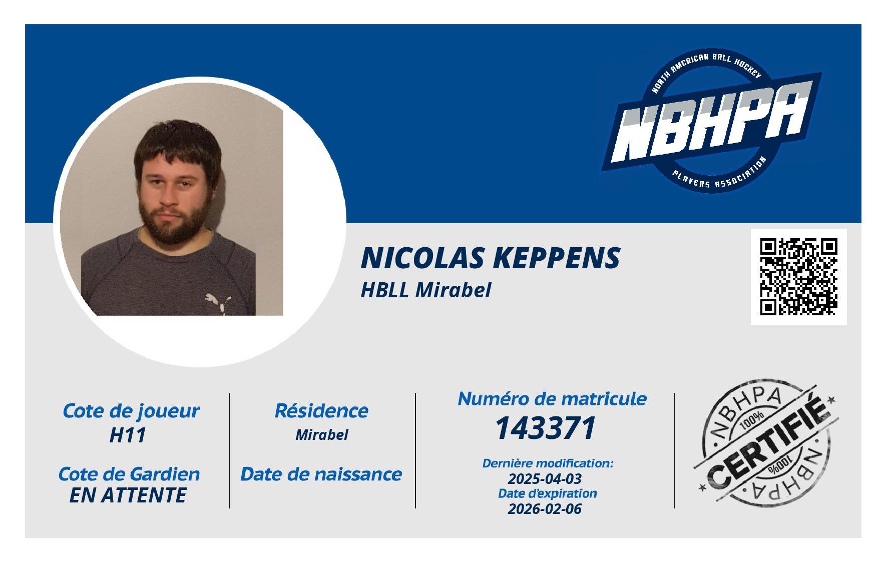 Nicolas Keppens