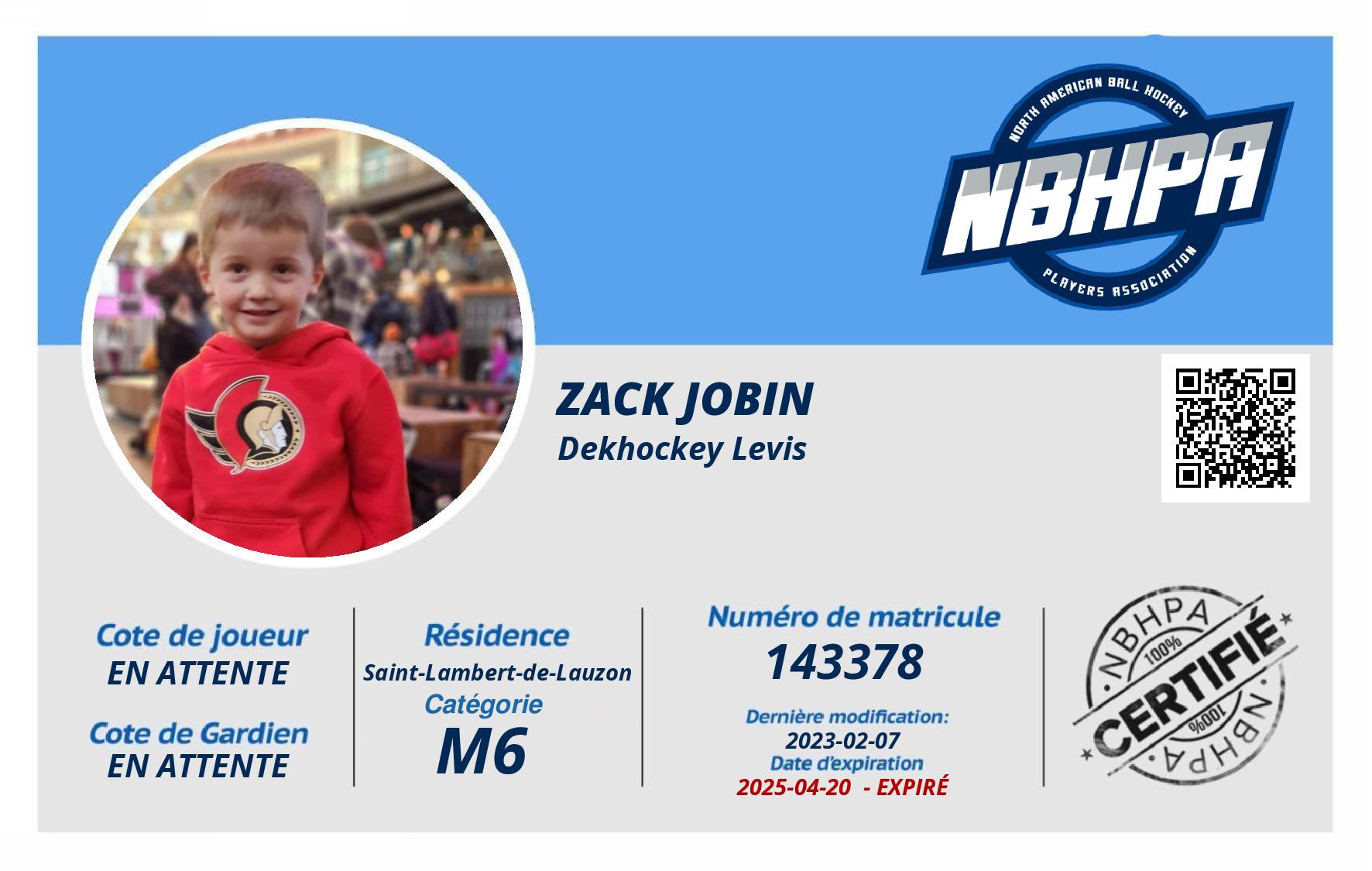 Zack Jobin