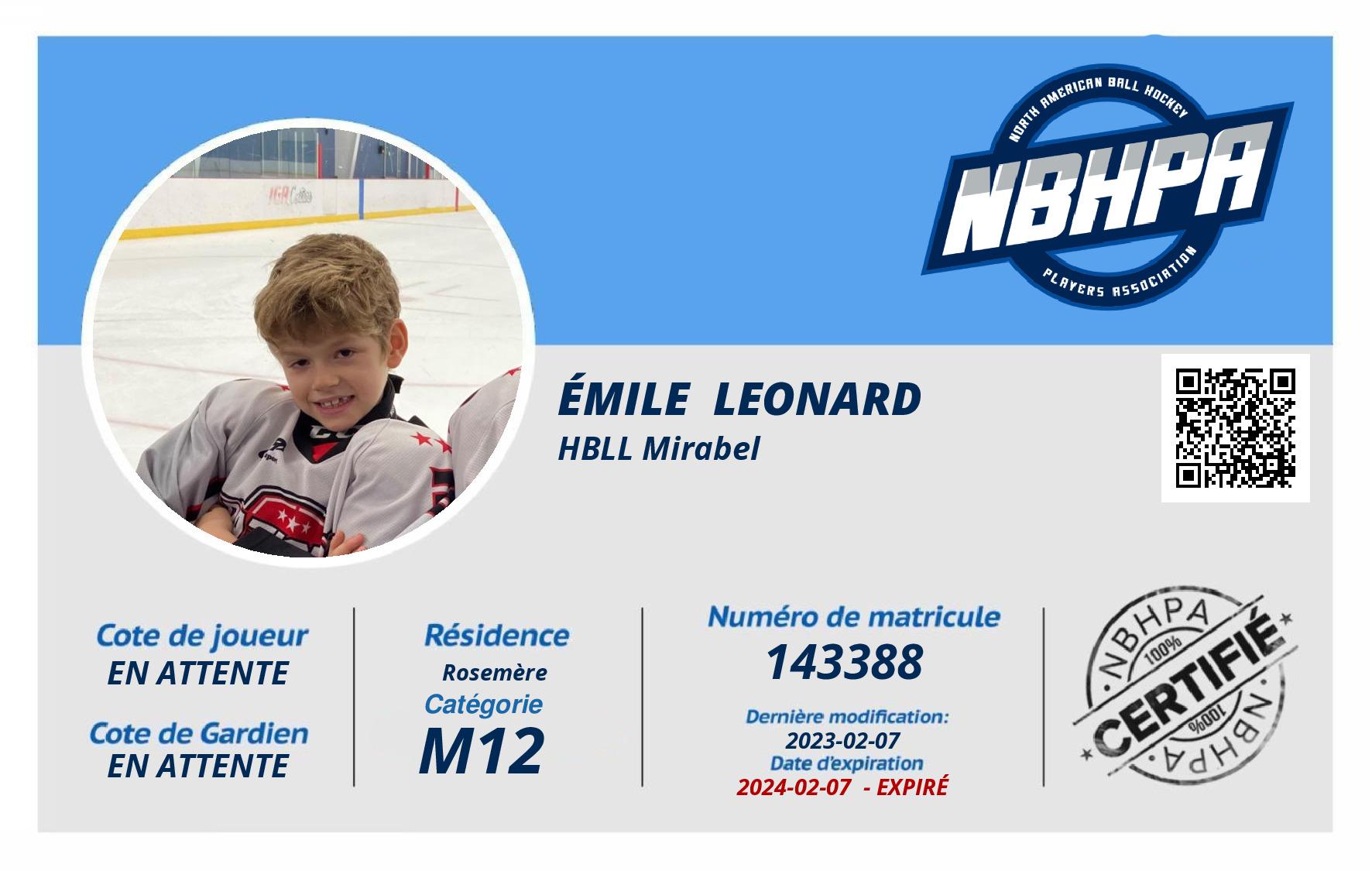 Émile  Leonard 
