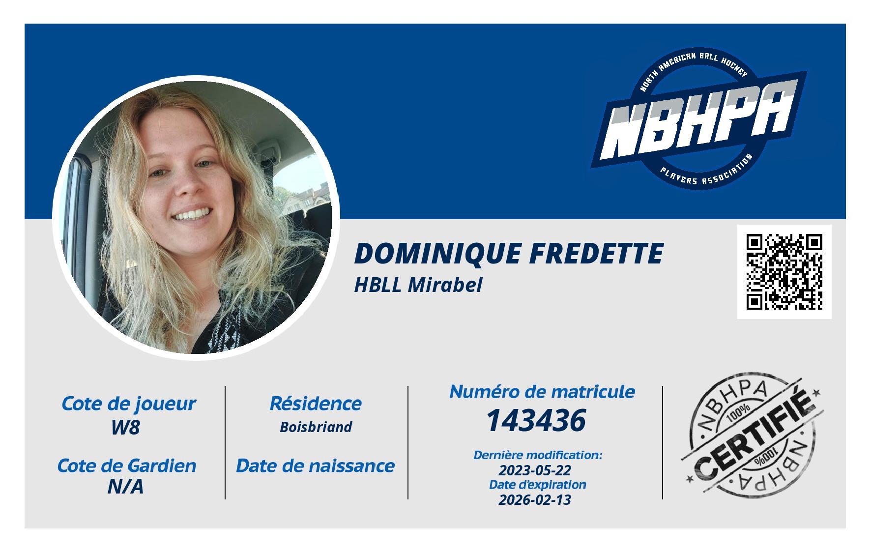 Dominique Fredette