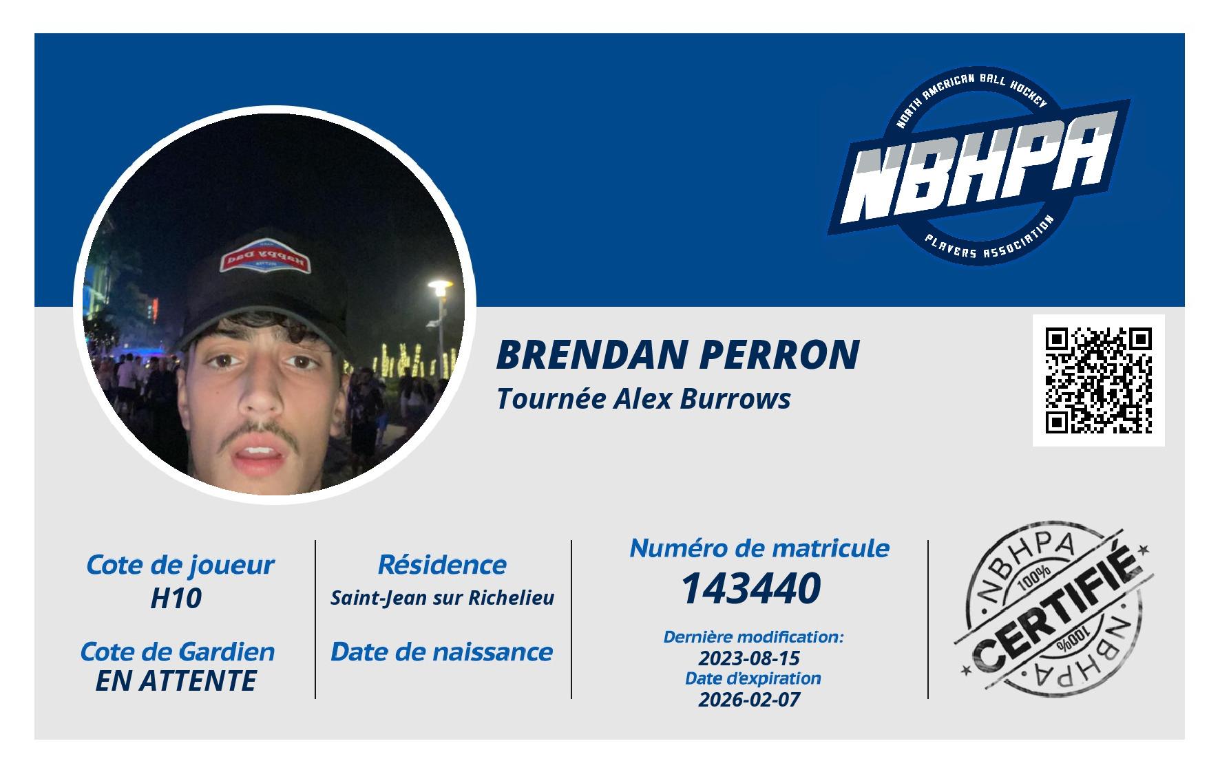 Brendan Perron 
