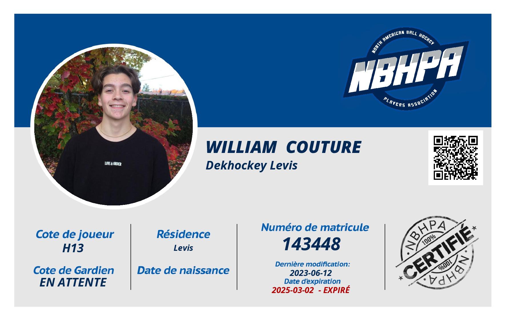 William  Couture