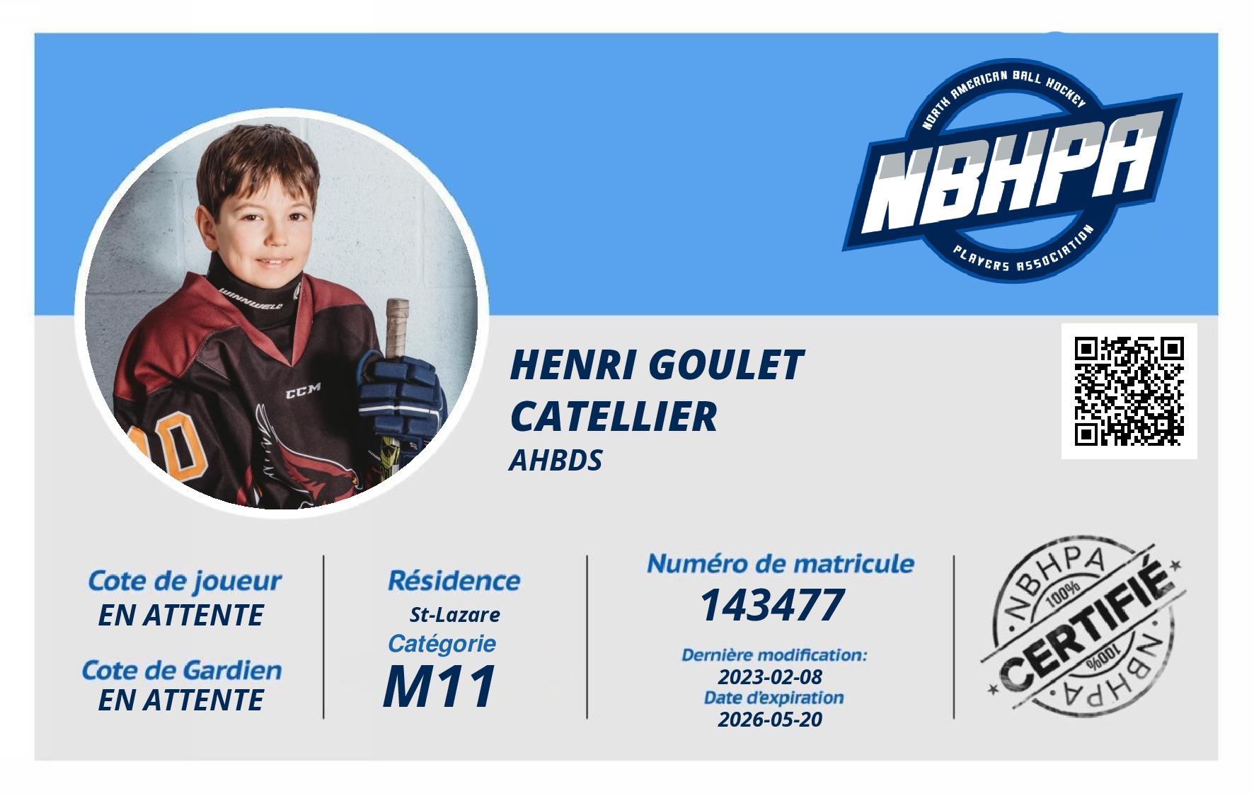 Henri Goulet Catellier