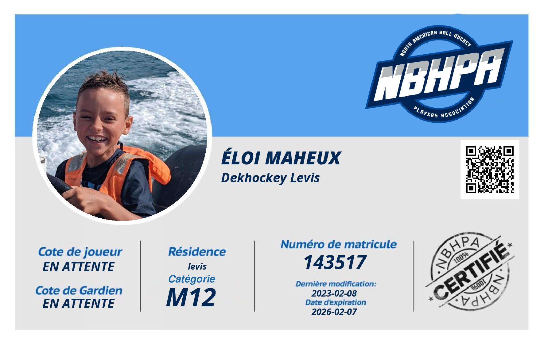 Éloi Maheux