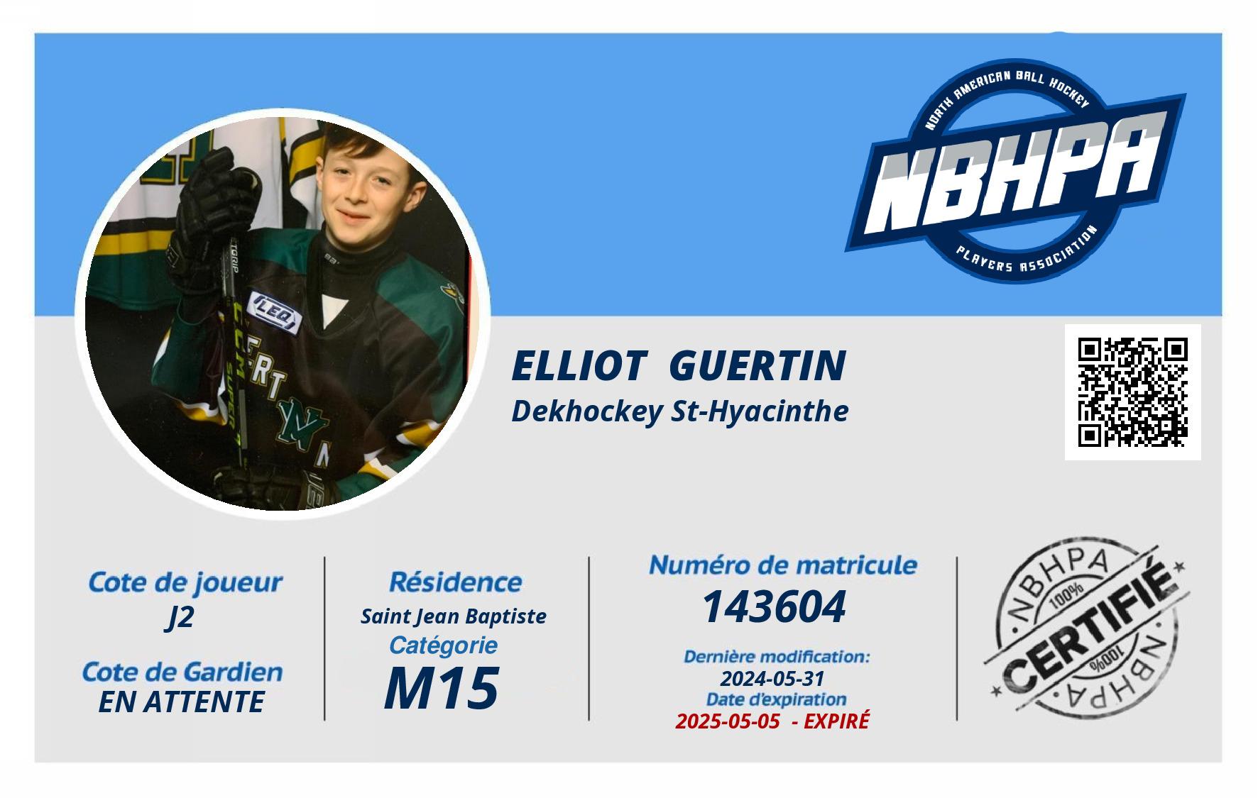 Elliot  Guertin