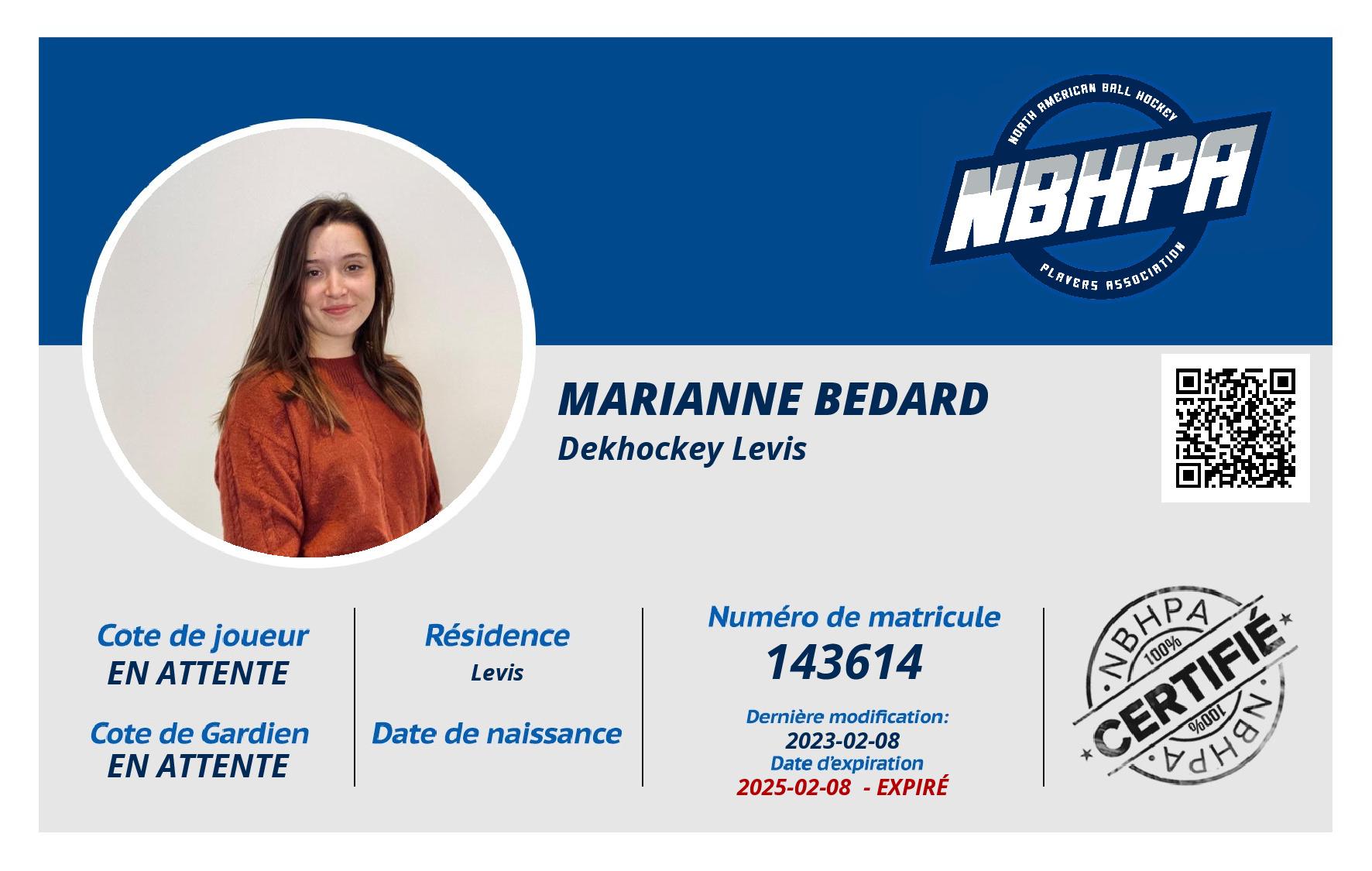 Marianne Bedard