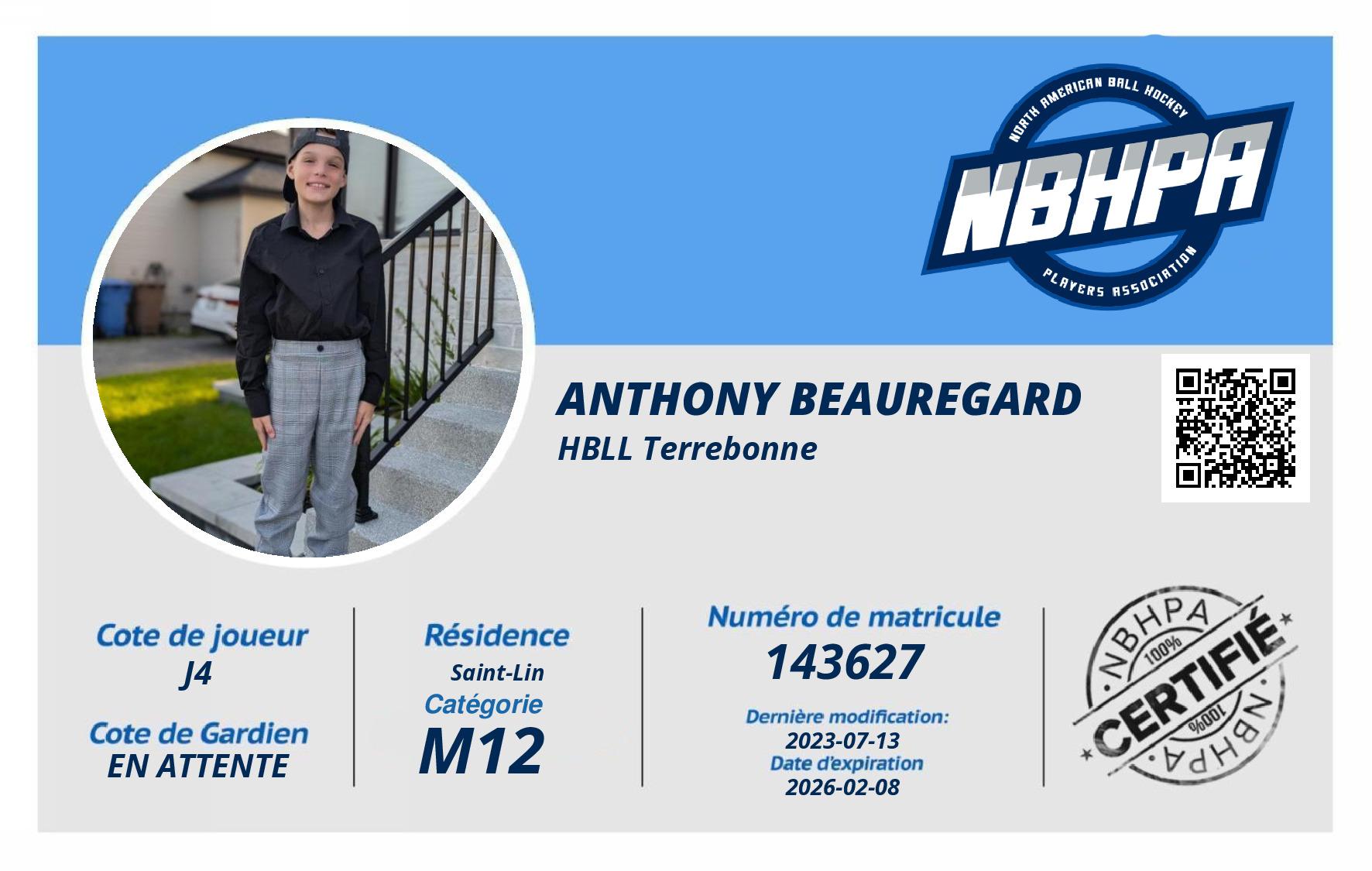 Anthony Beauregard