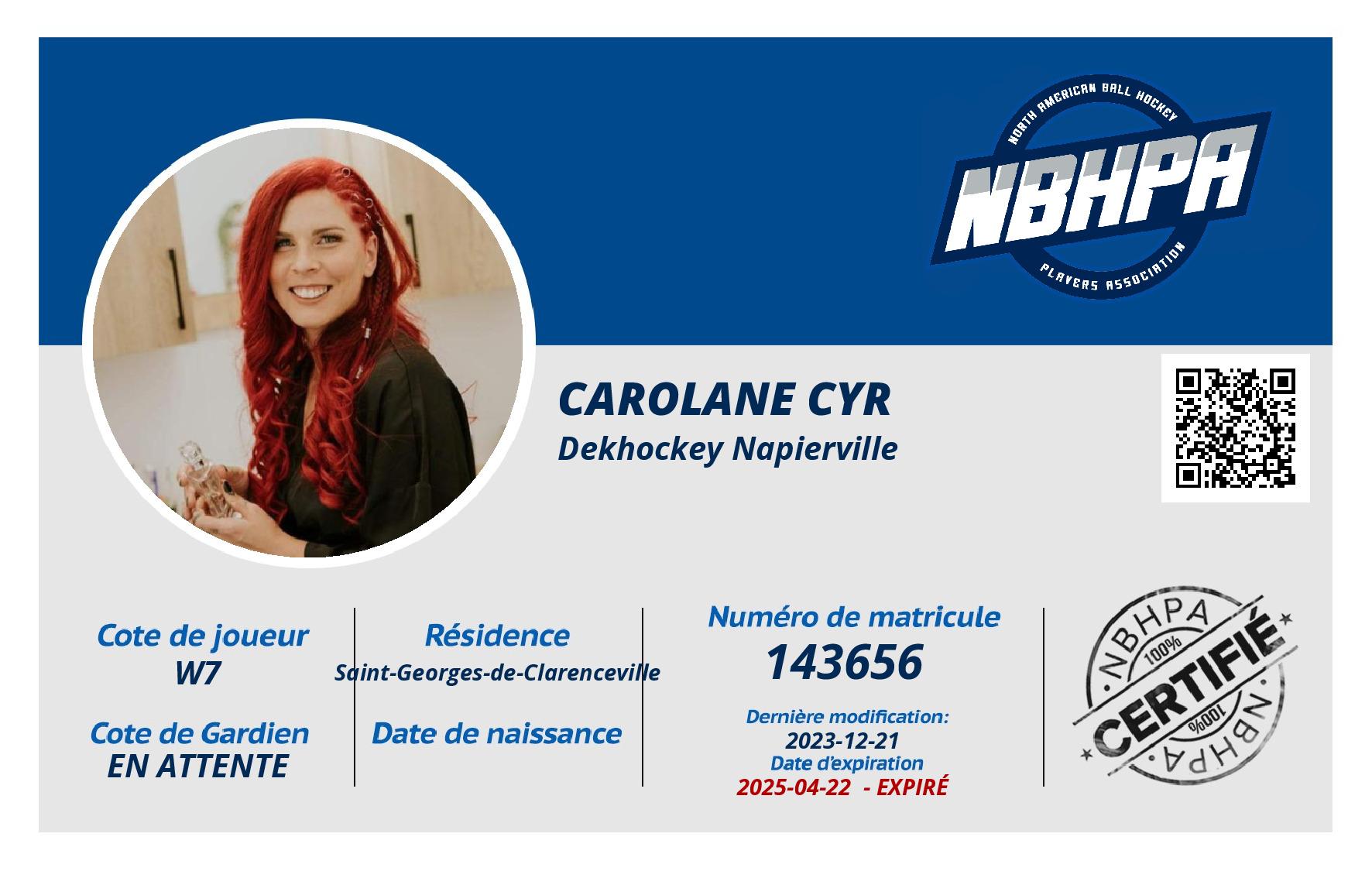 Carolane Cyr