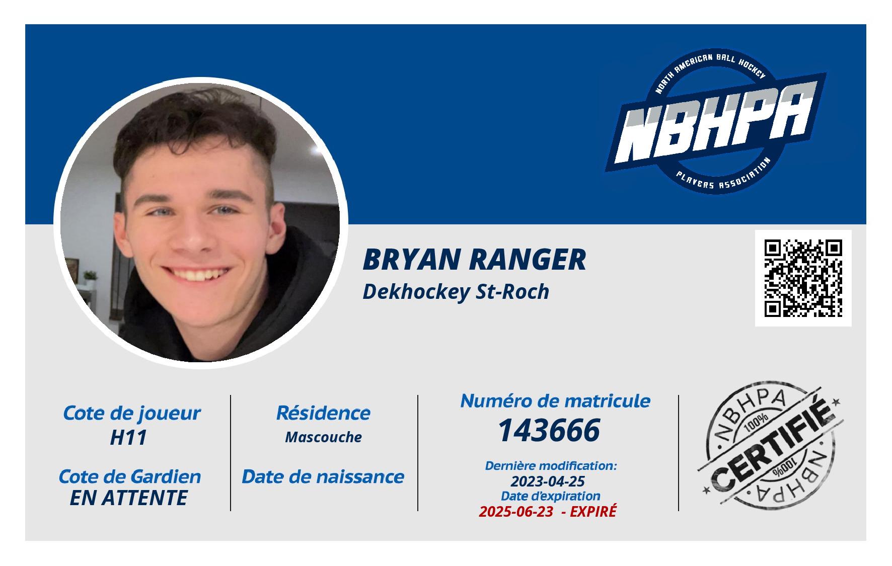 Bryan Ranger