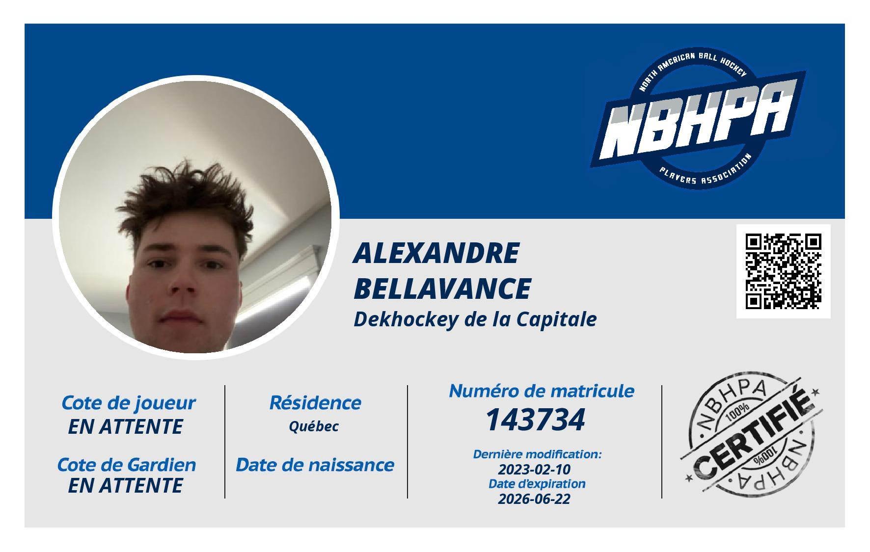 Alexandre Bellavance