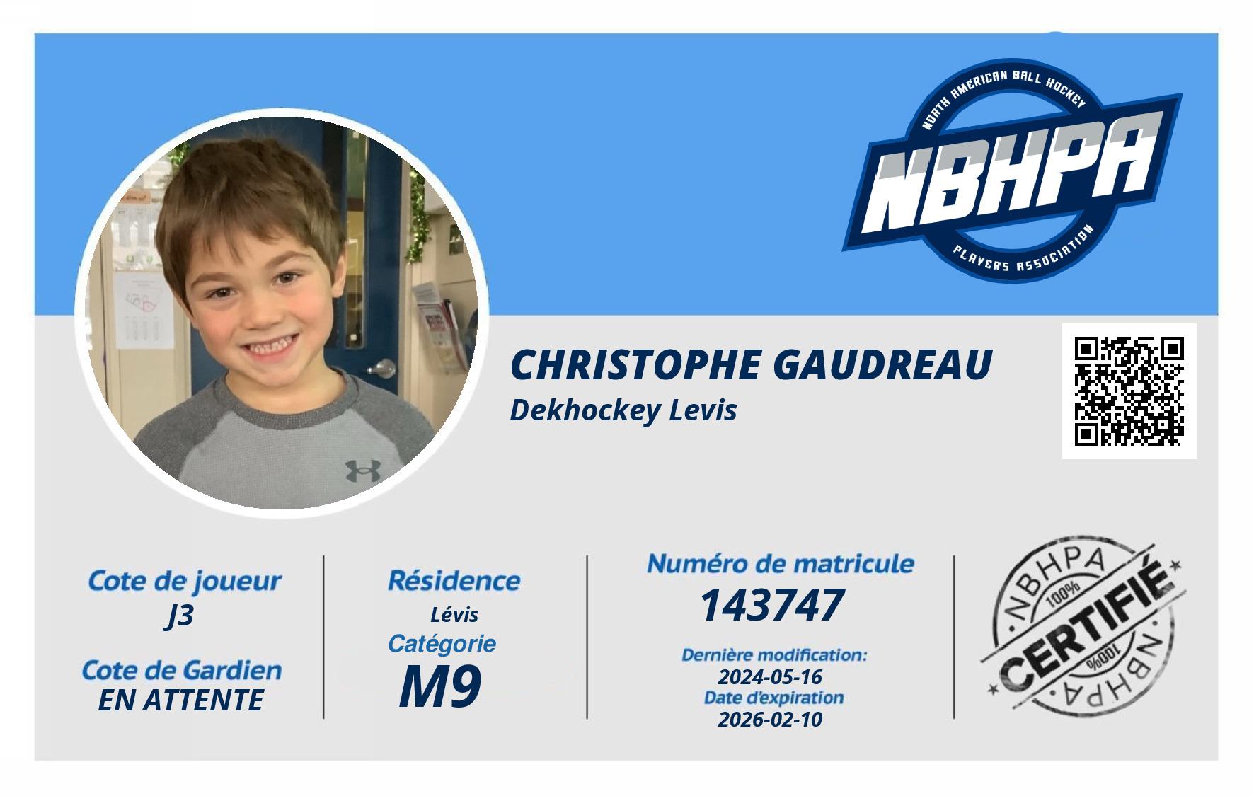 Christophe Gaudreau