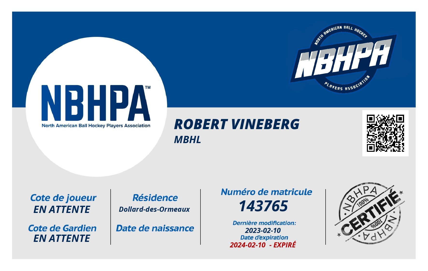 Robert Vineberg