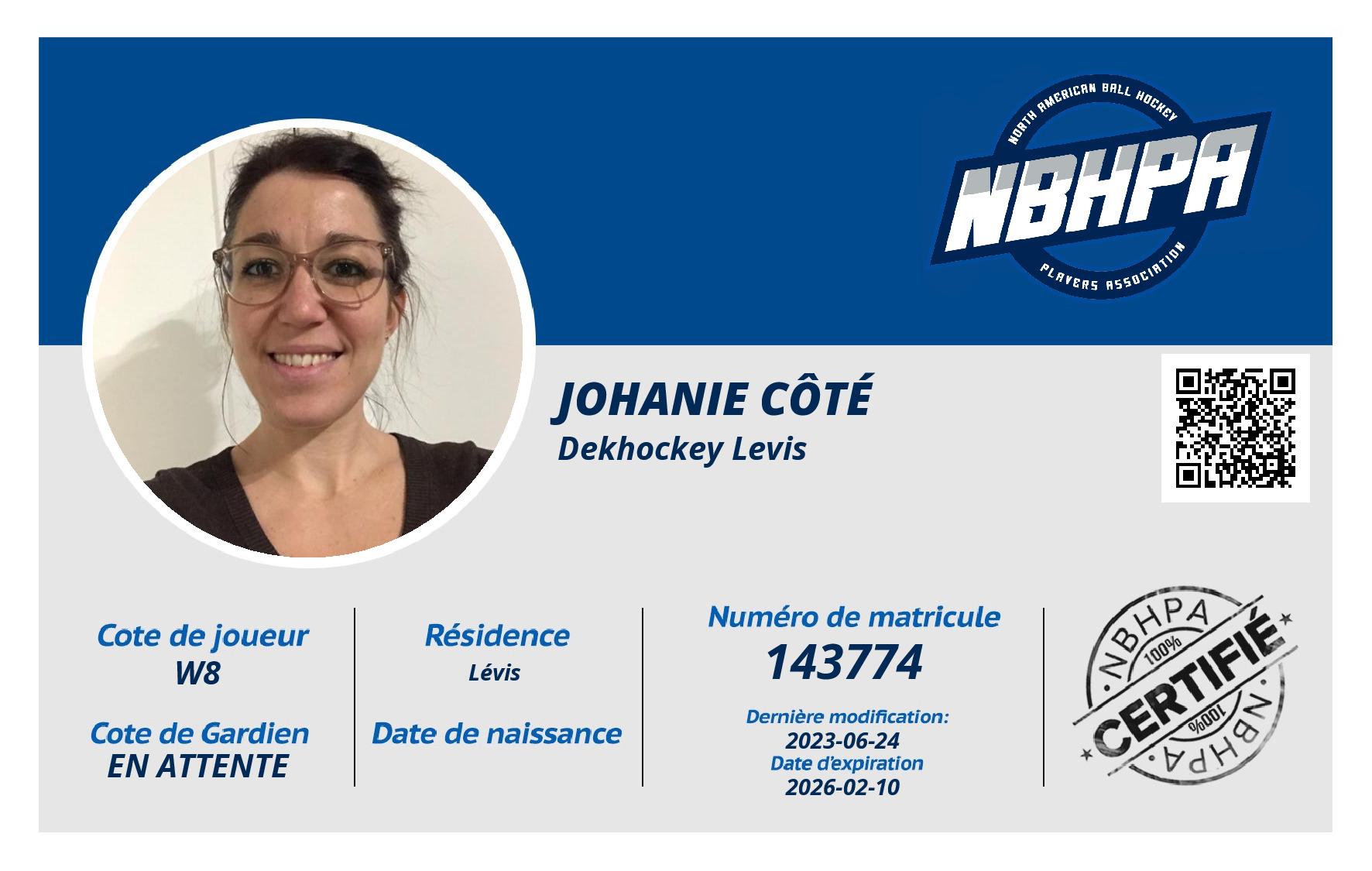 Johanie Côté 