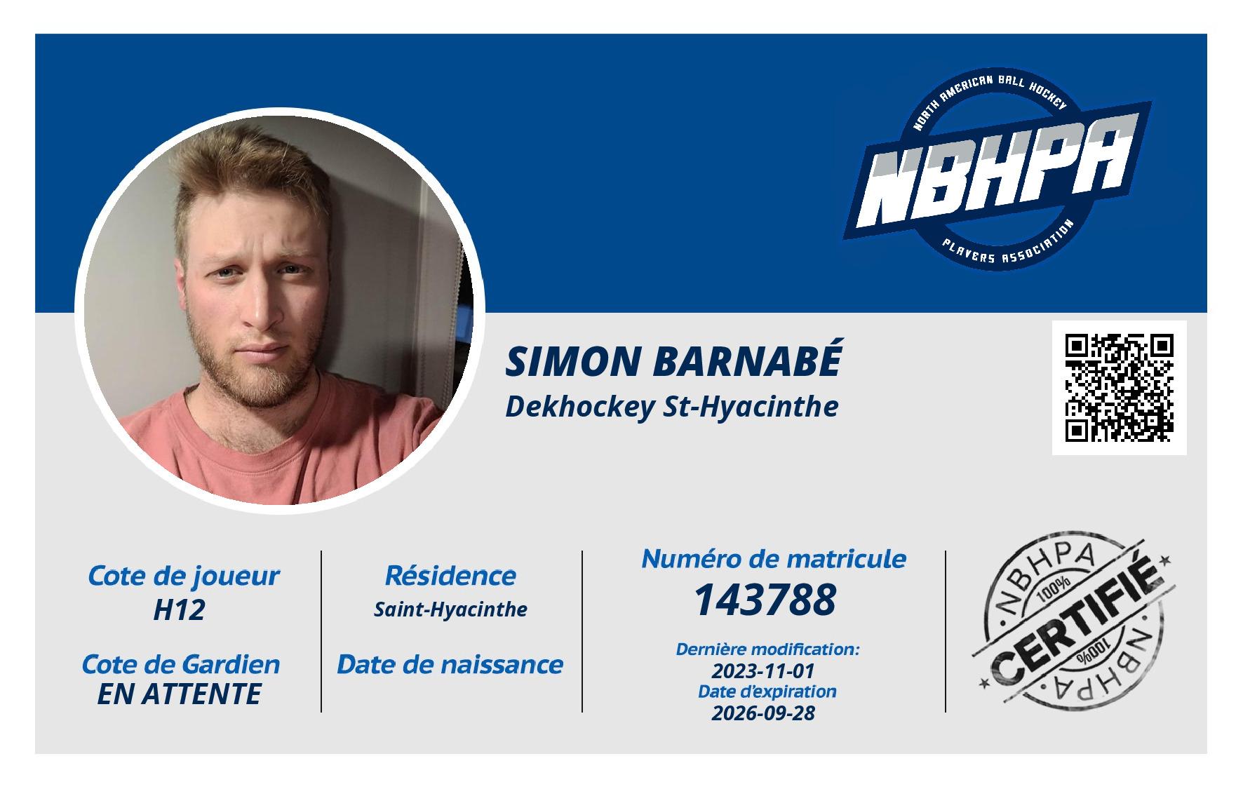 Simon Barnabé