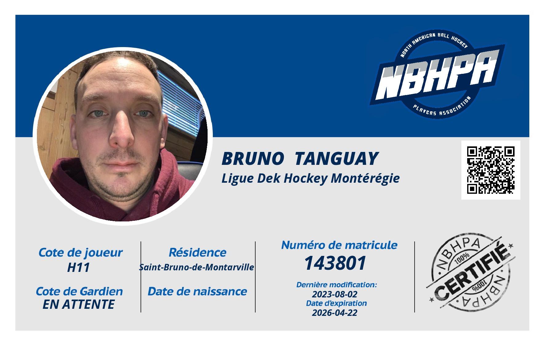 Bruno  Tanguay 