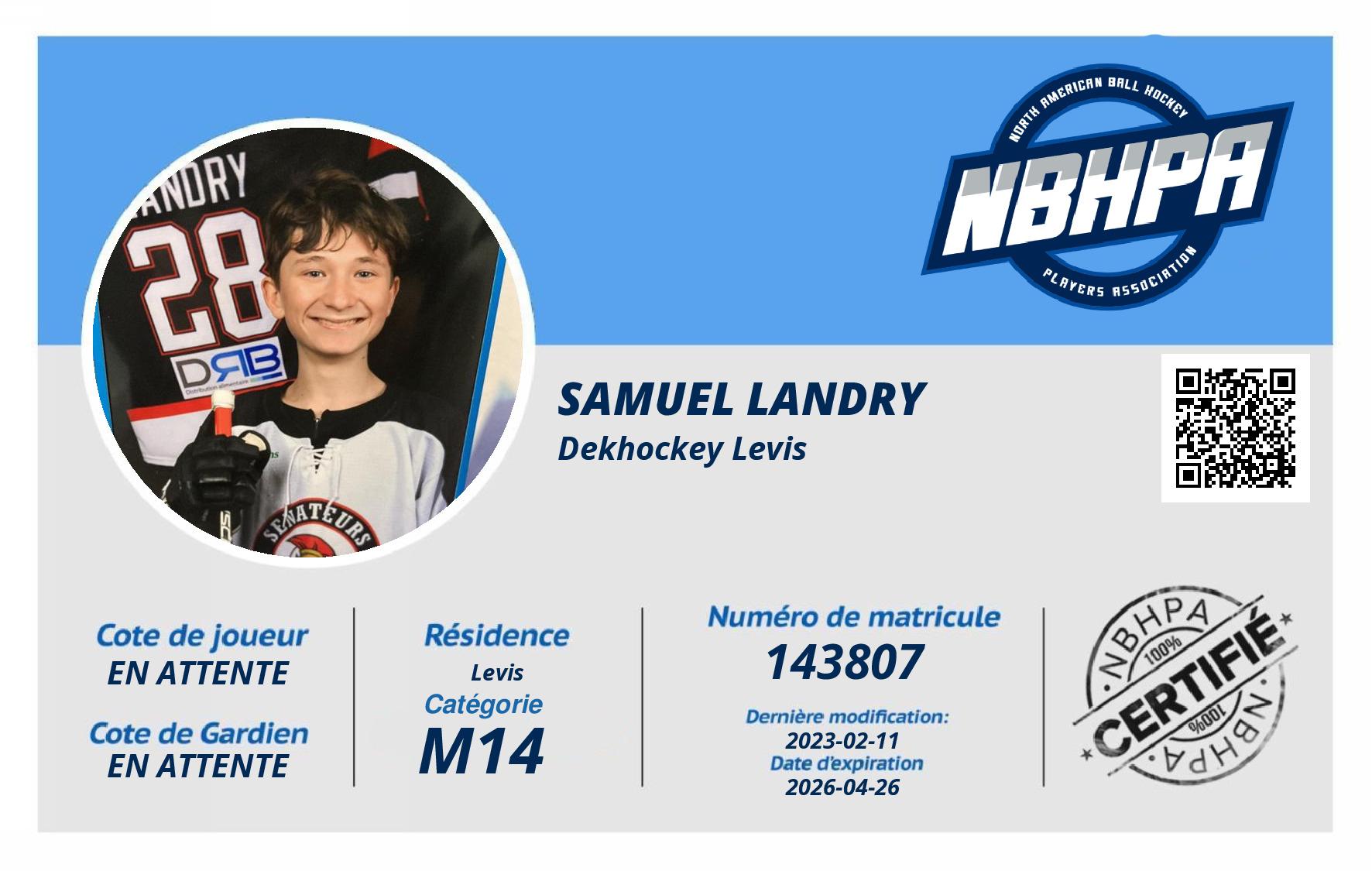 Samuel Landry