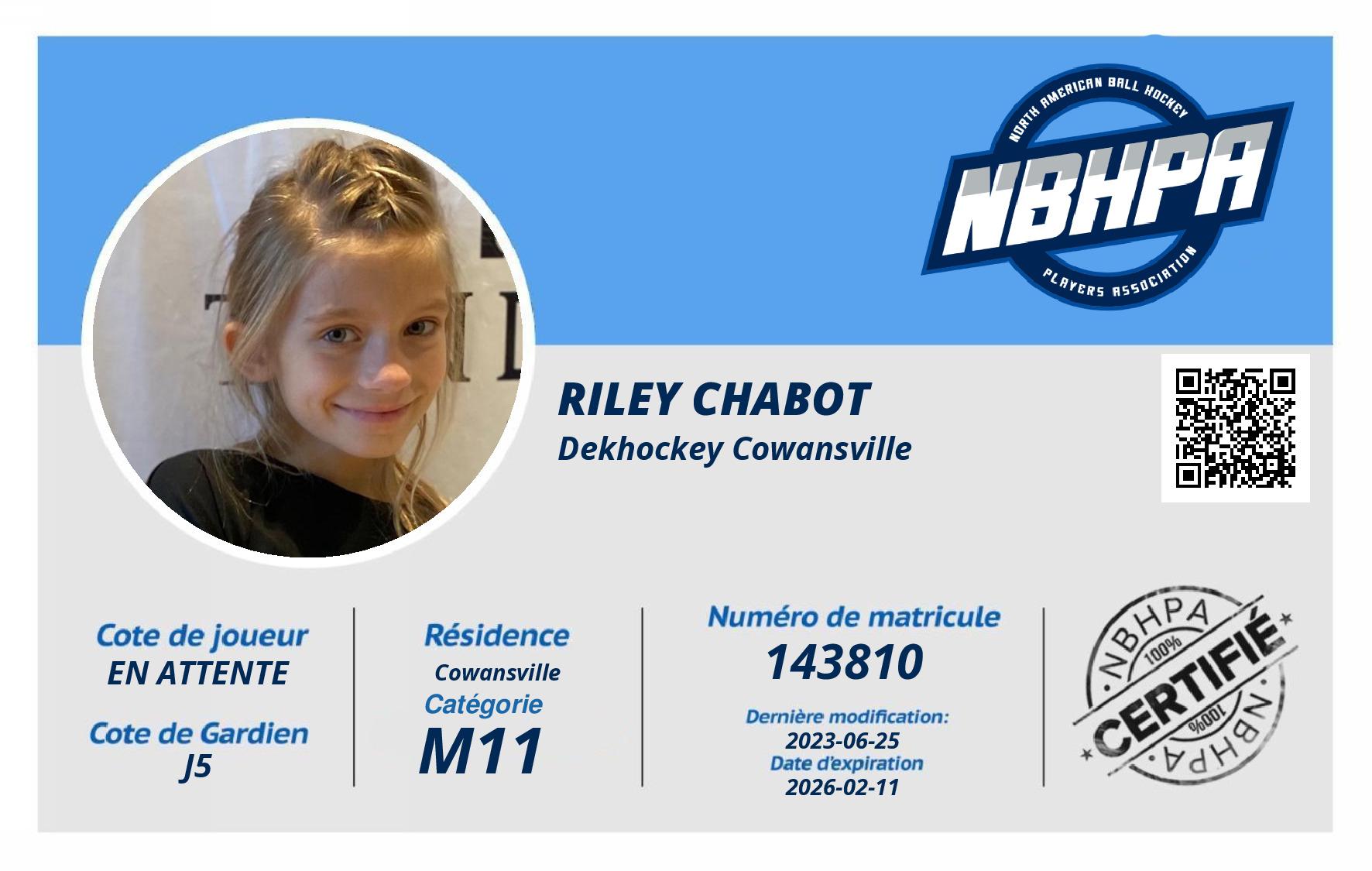 Riley Chabot