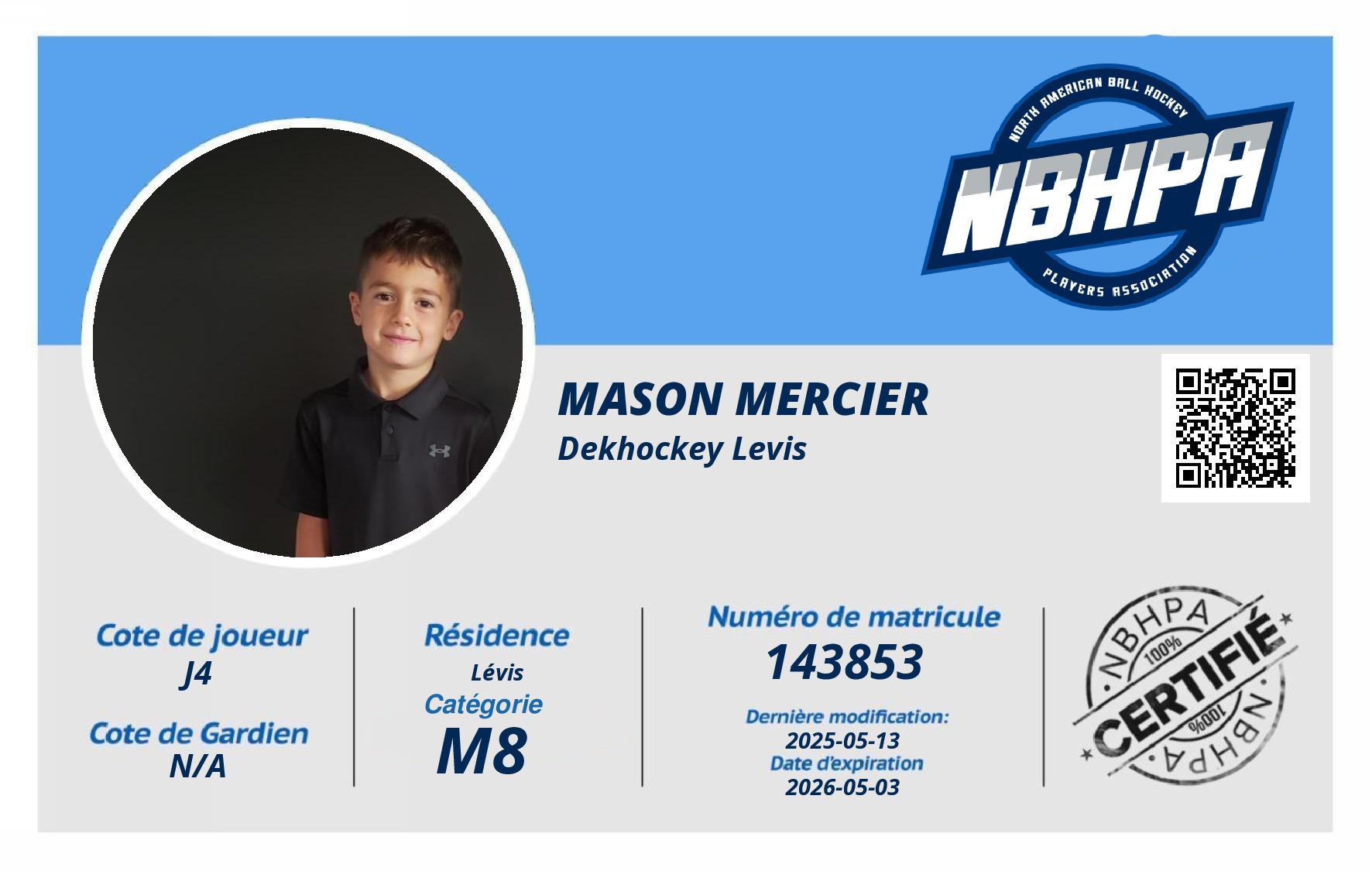 Mason Mercier