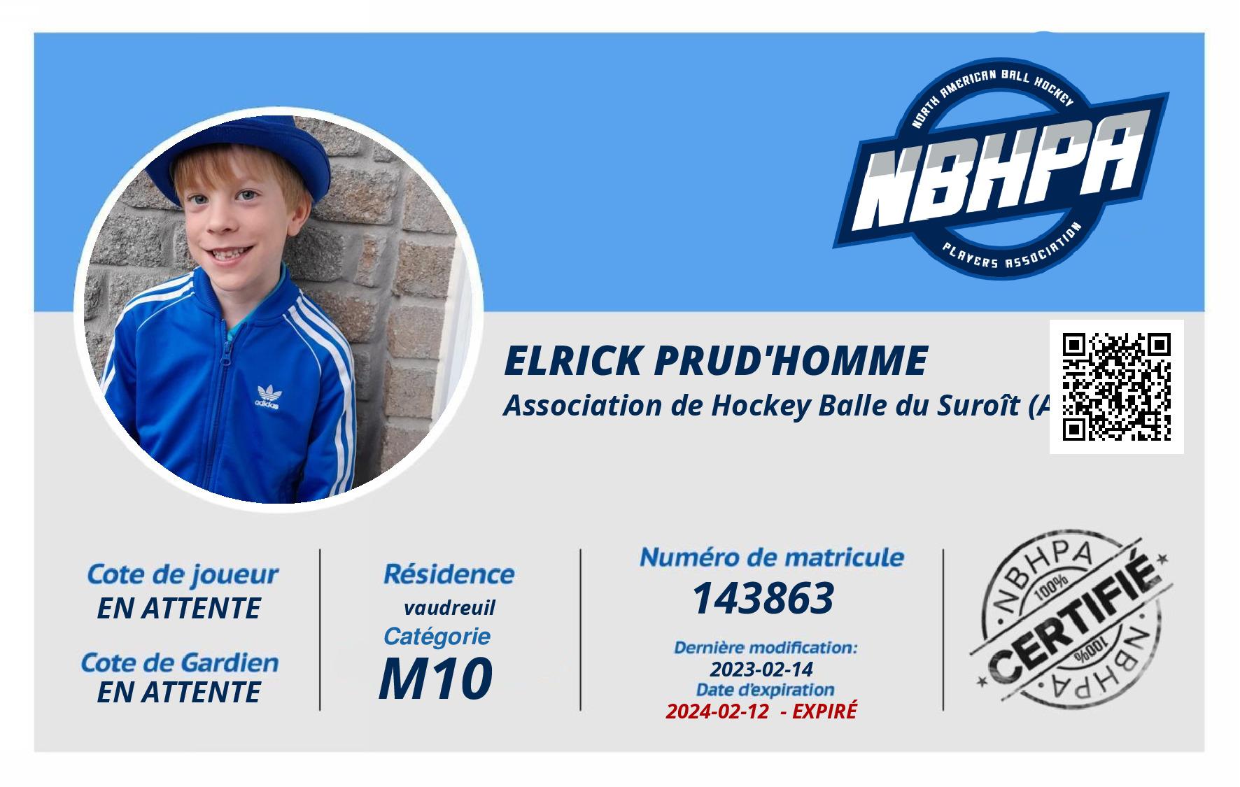 Elrick Prud'homme