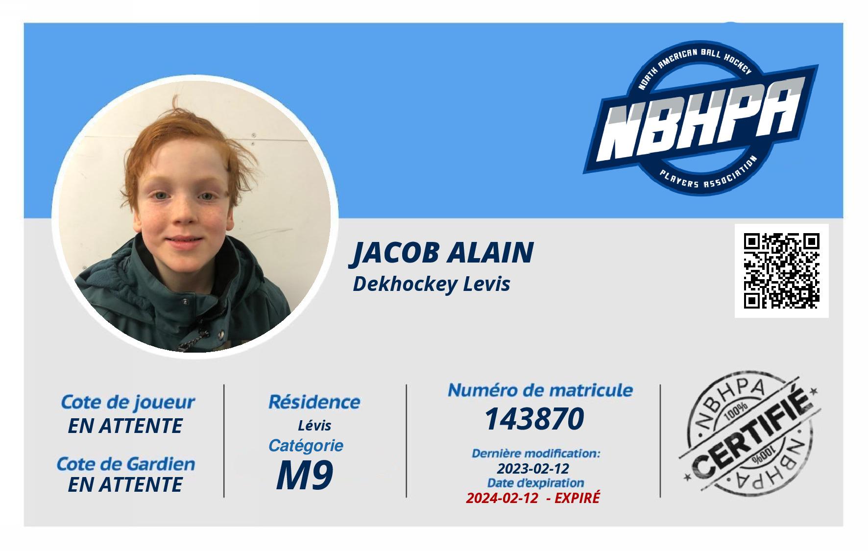 Jacob Alain