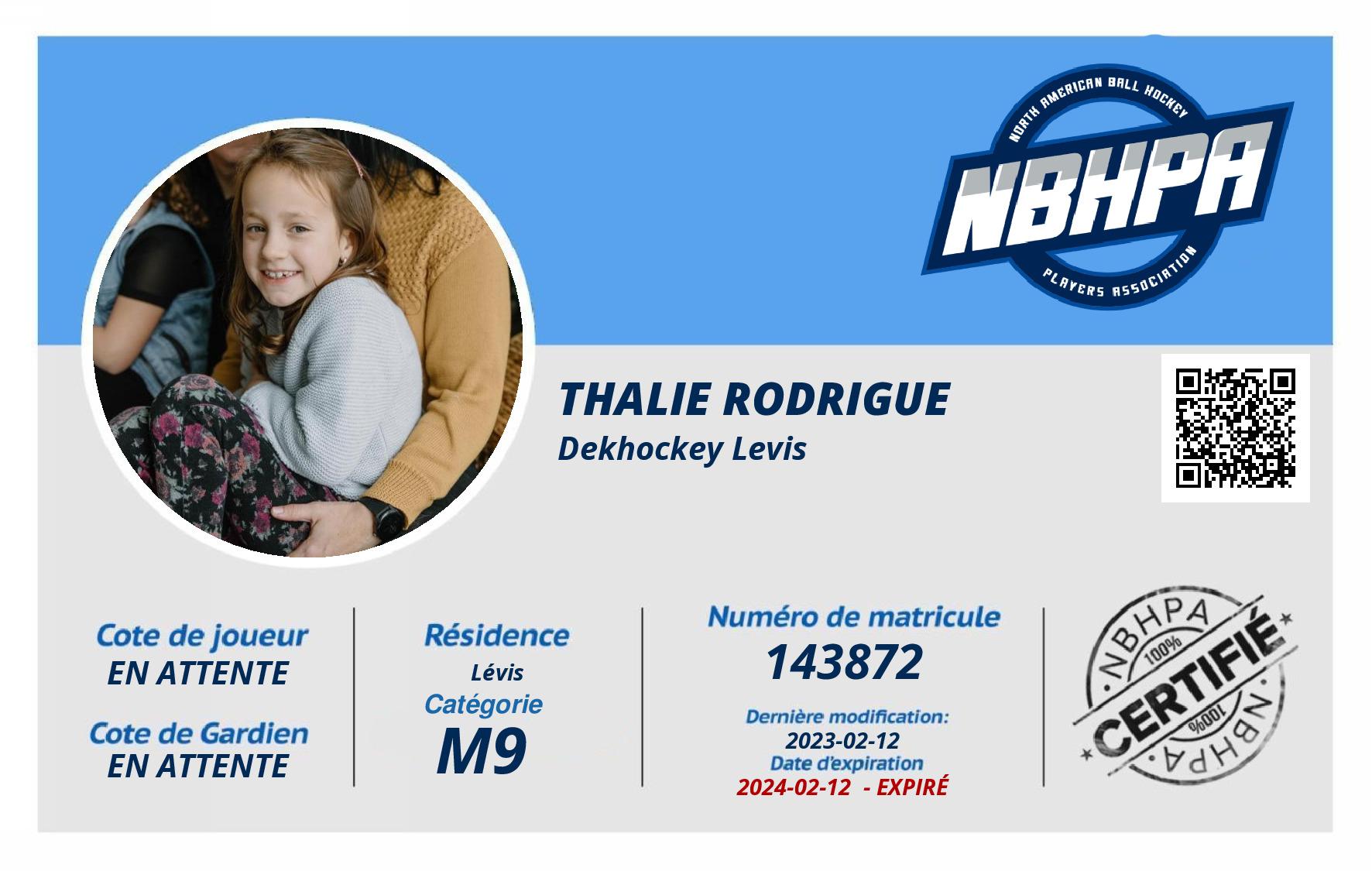 Thalie Rodrigue