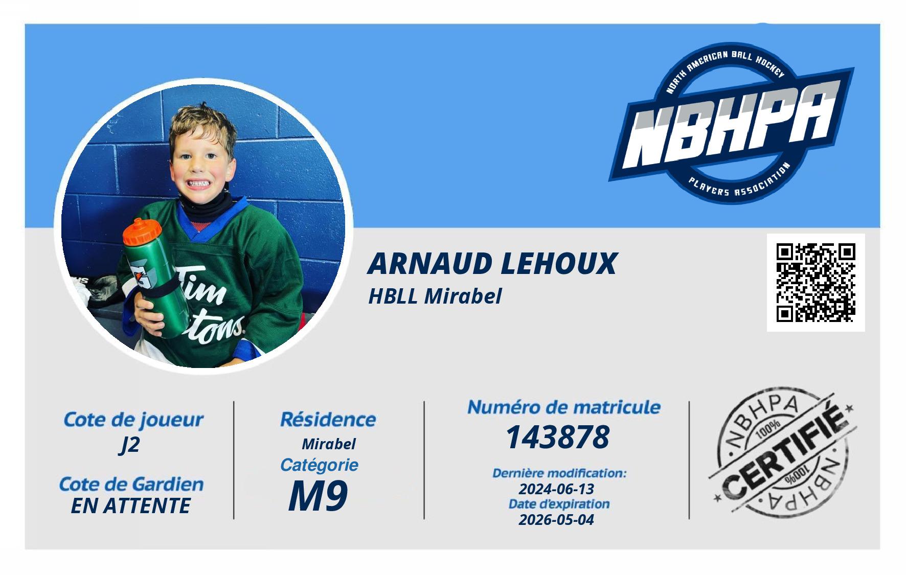 Arnaud Lehoux