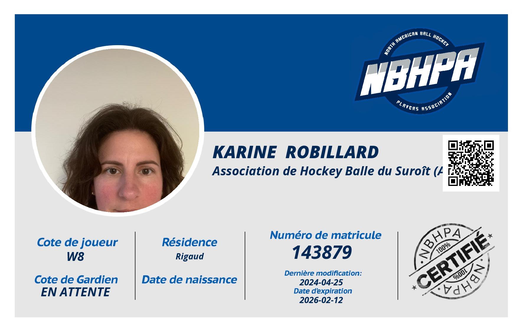 Karine  Robillard 