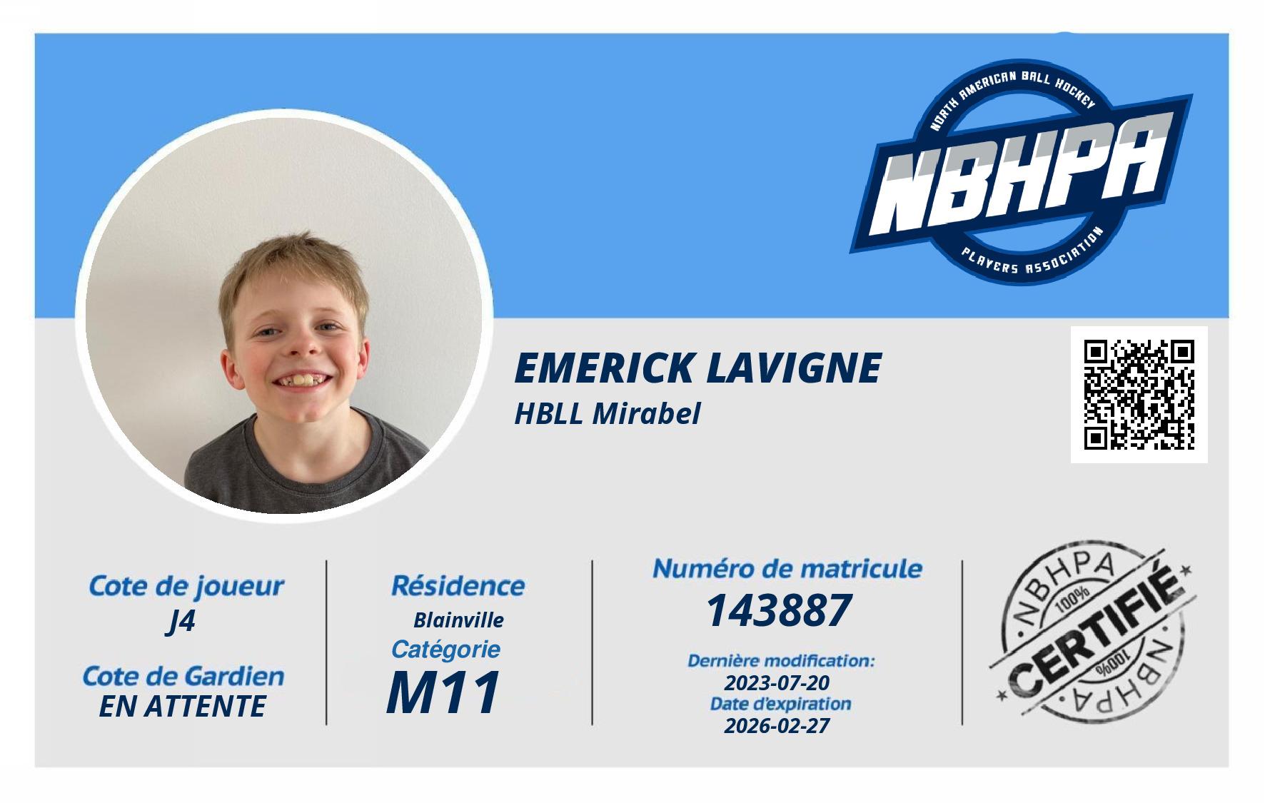 Emerick Lavigne