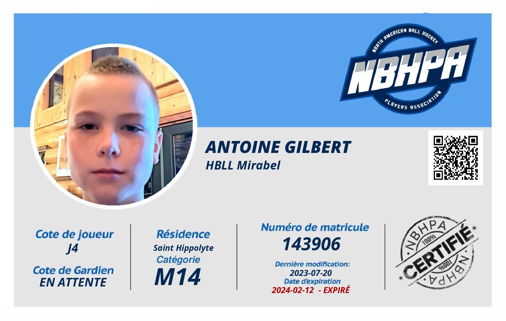 Antoine Gilbert