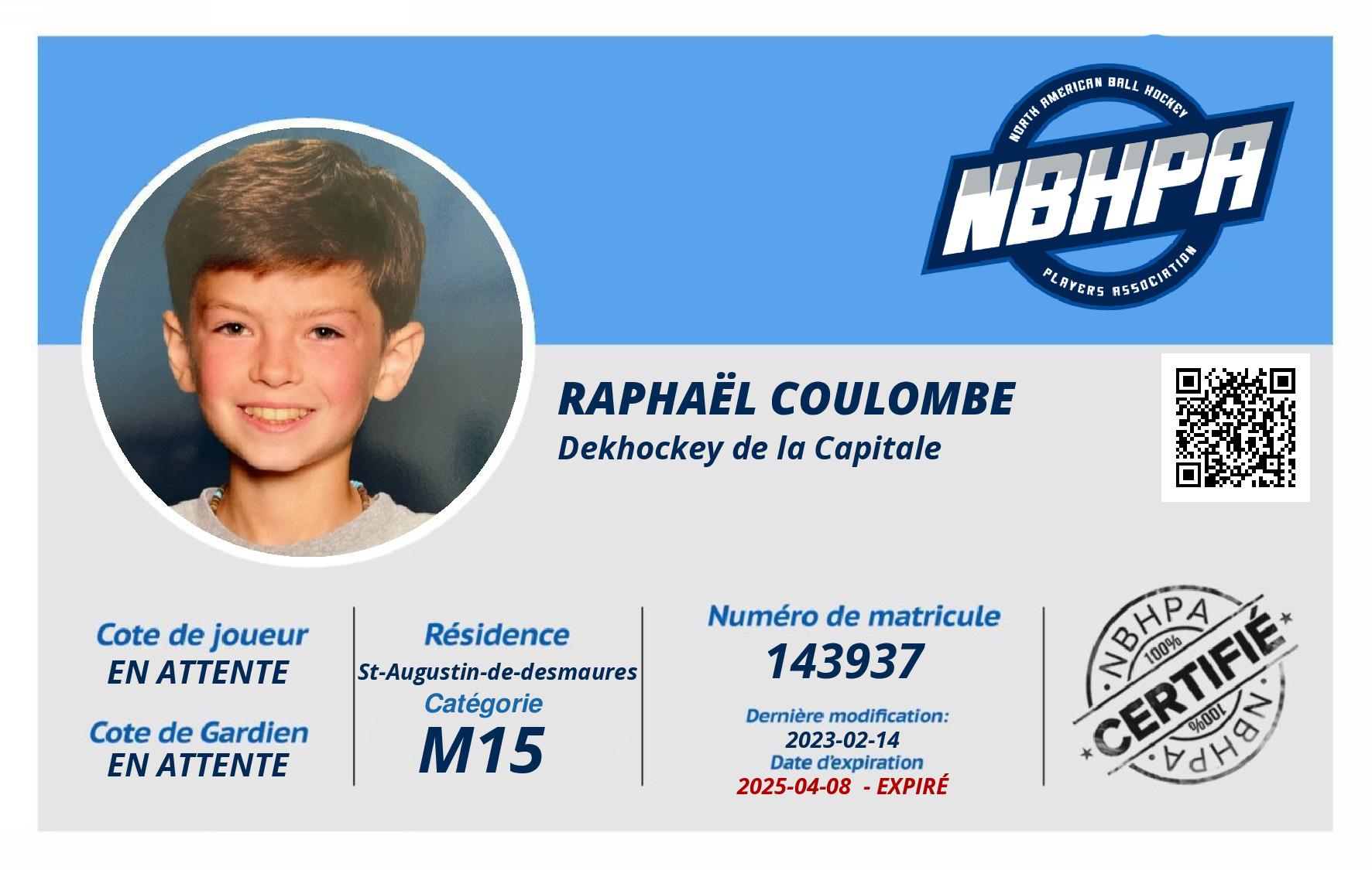 Raphaël Coulombe