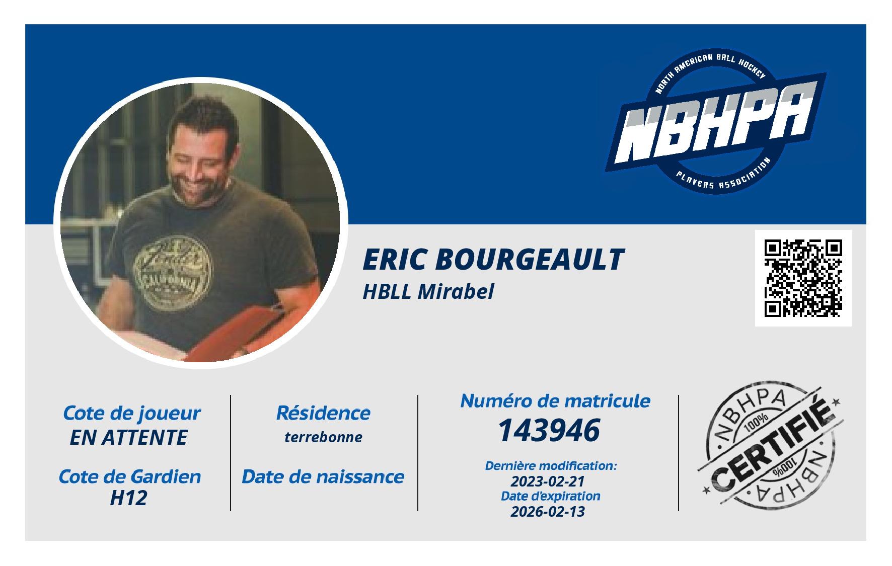 Eric bourgeault