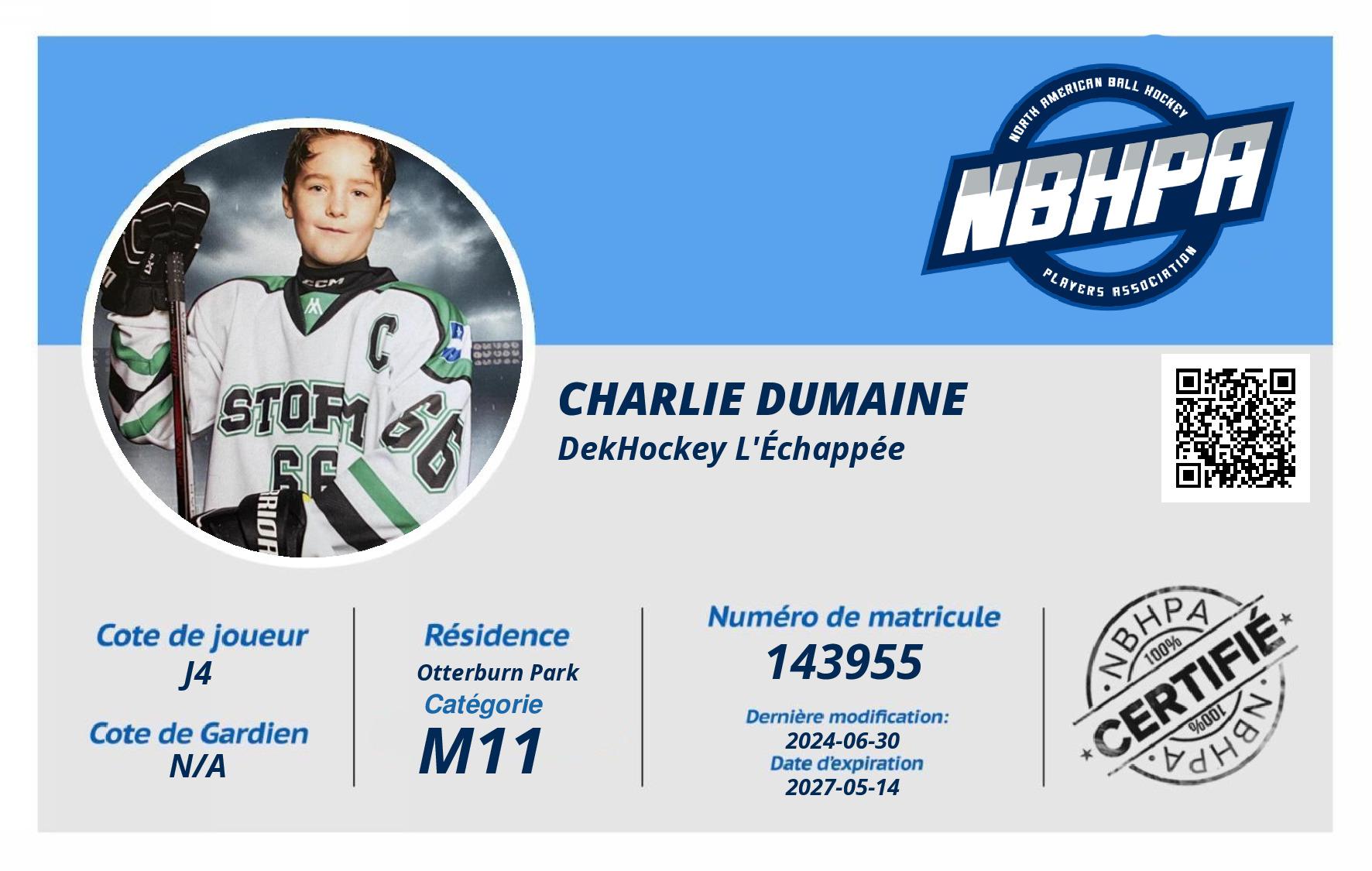 Charlie Dumaine