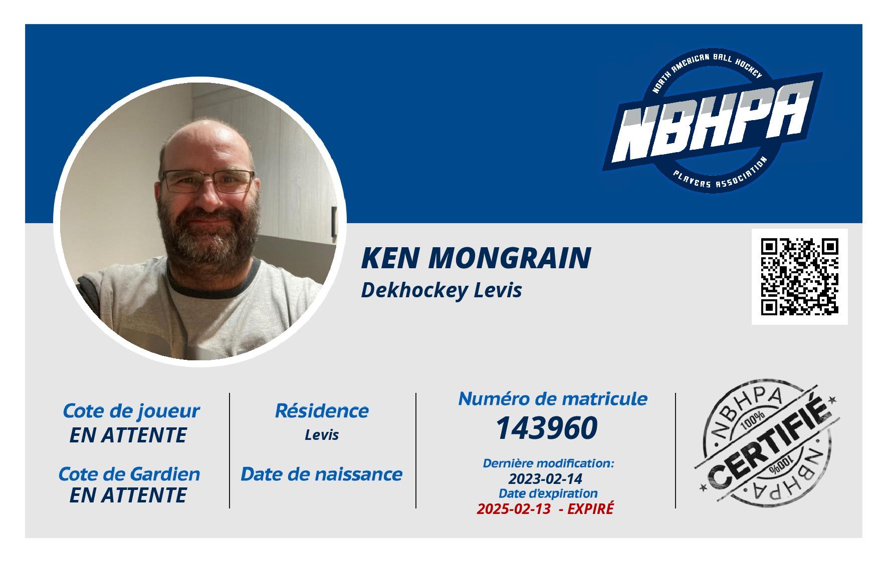 Ken Mongrain