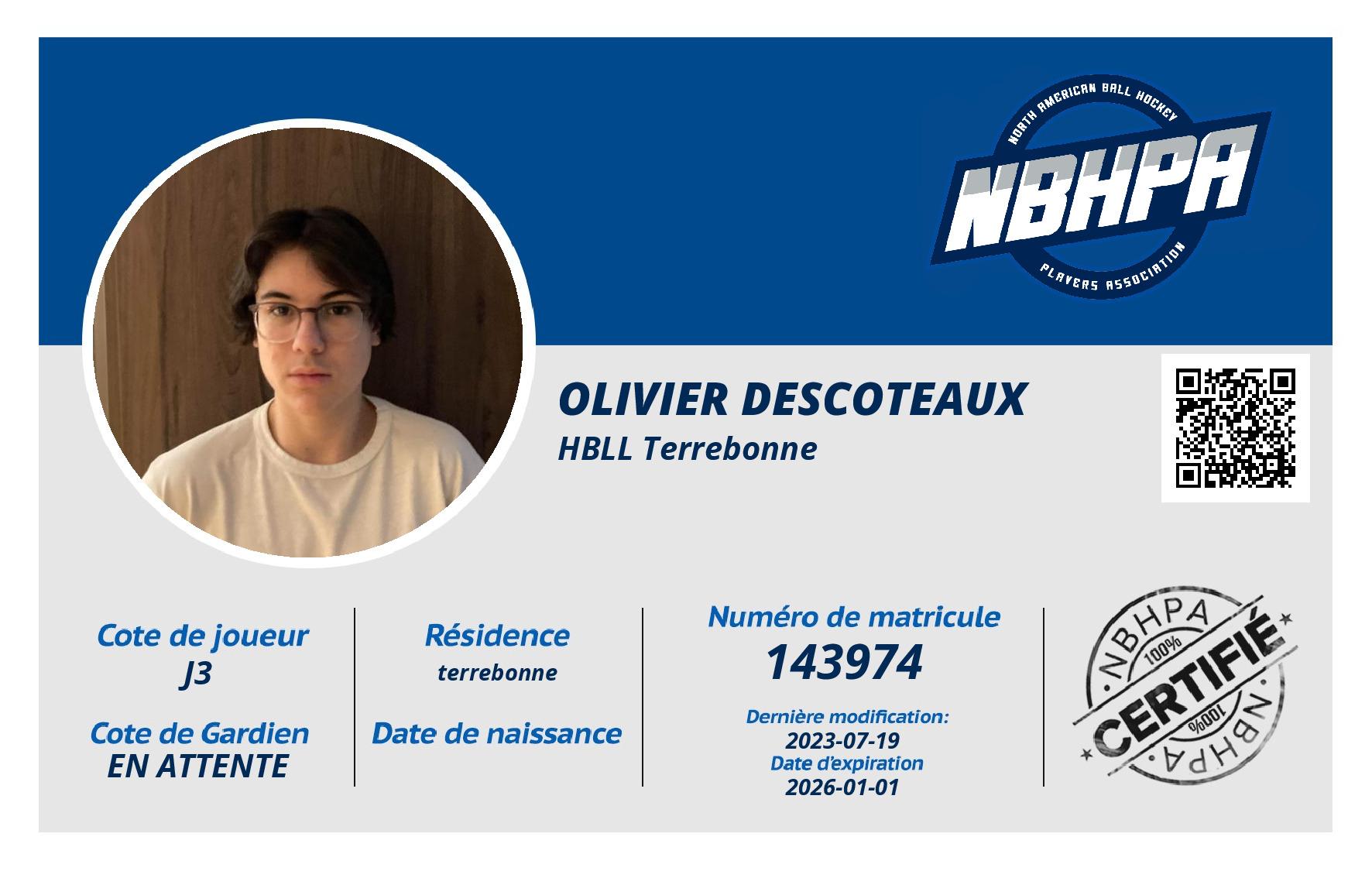 Olivier Descoteaux