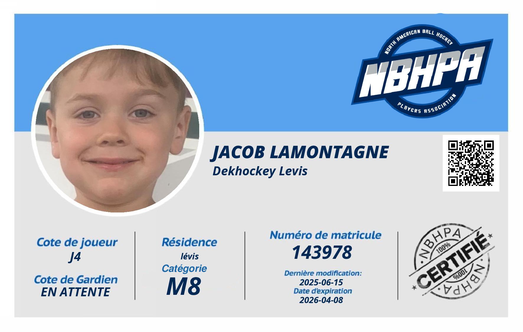 Jacob Lamontagne