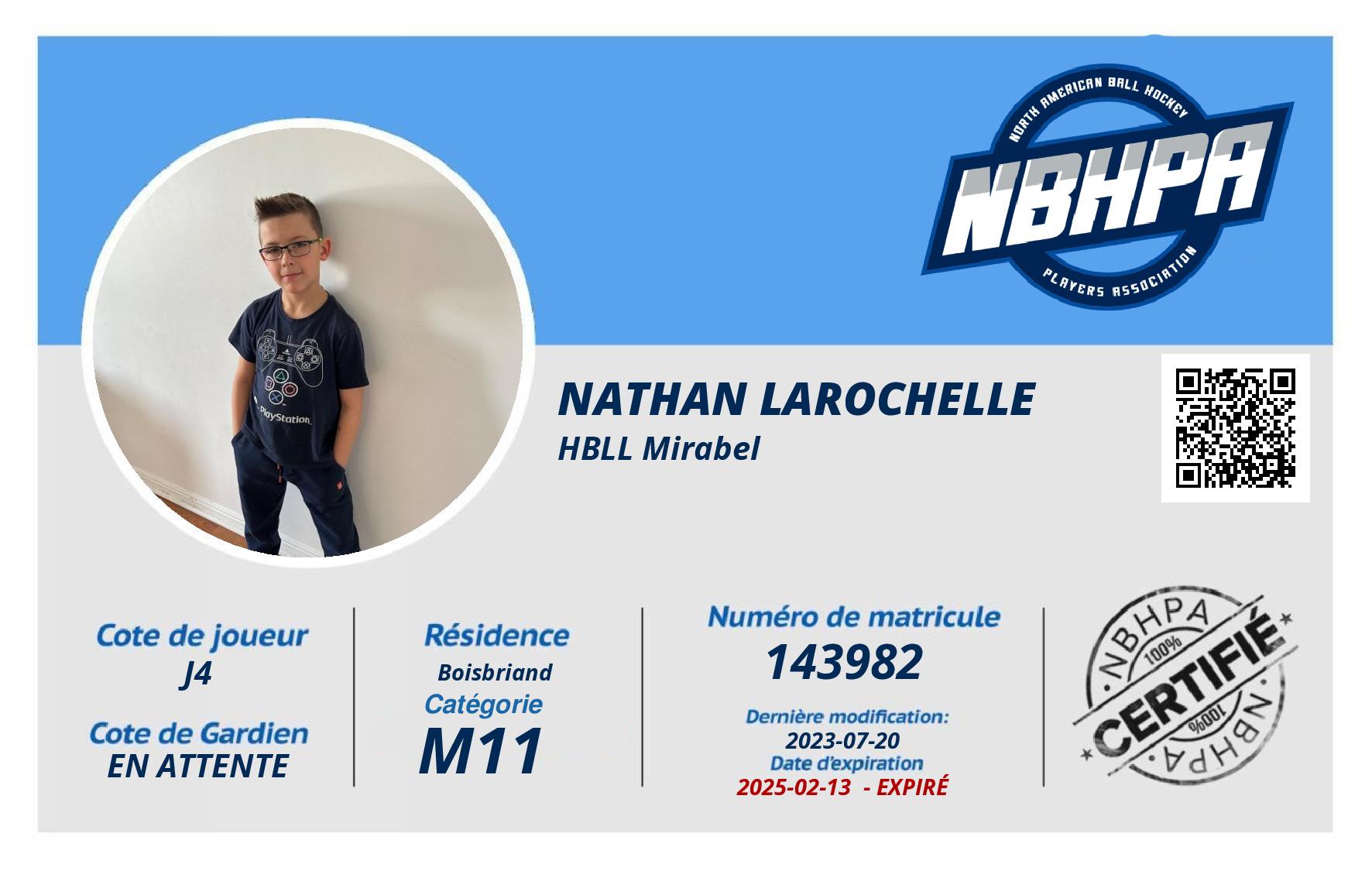 Nathan Larochelle