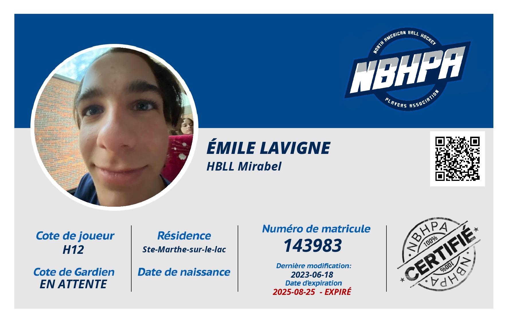 Émile Lavigne