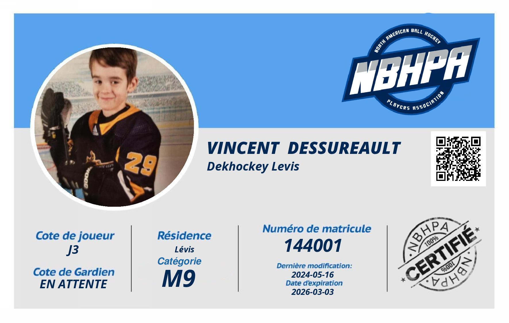 Vincent  Dessureault