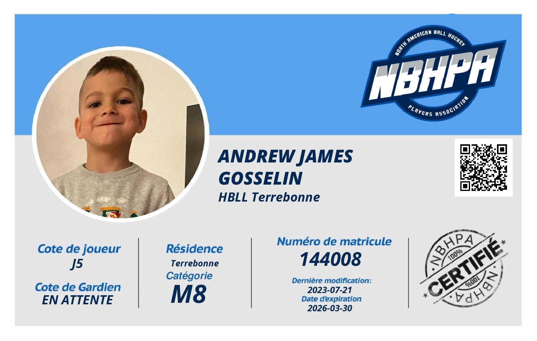 Andrew James Gosselin