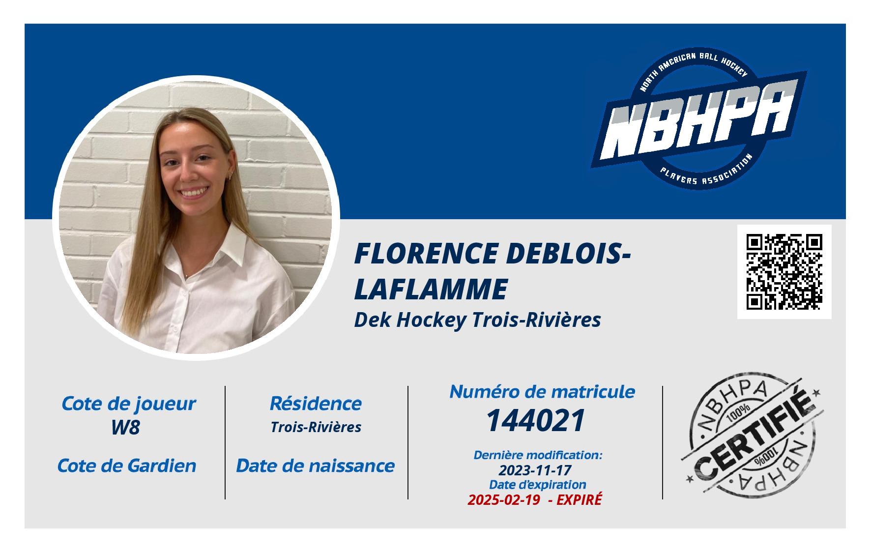 Florence Deblois-Laflamme