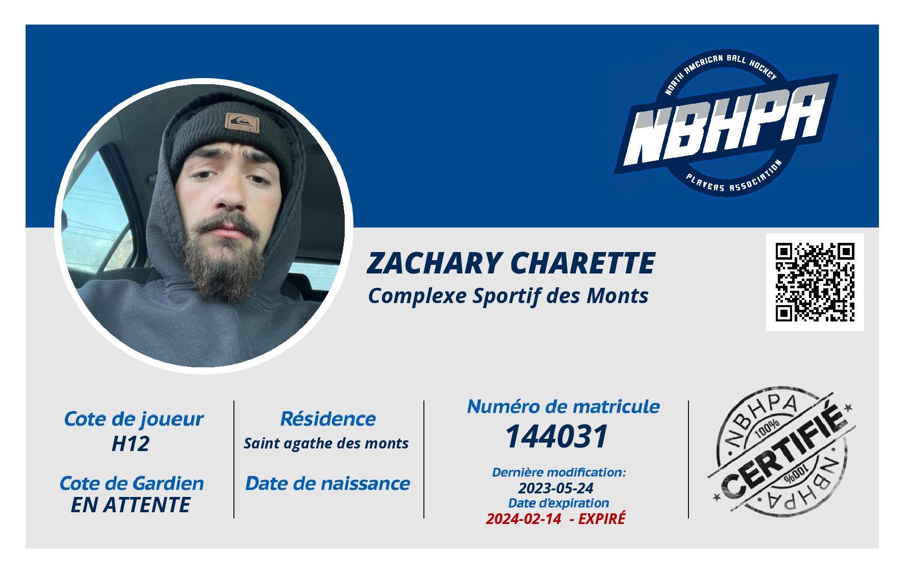 Zachary Charette