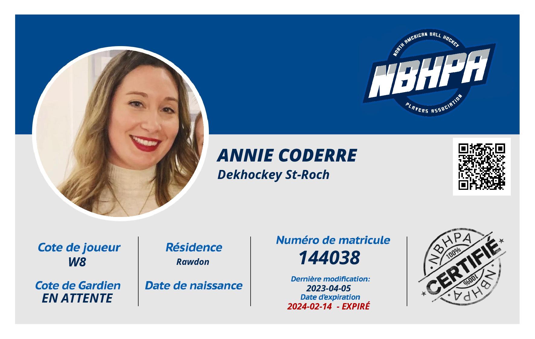Annie Coderre 
