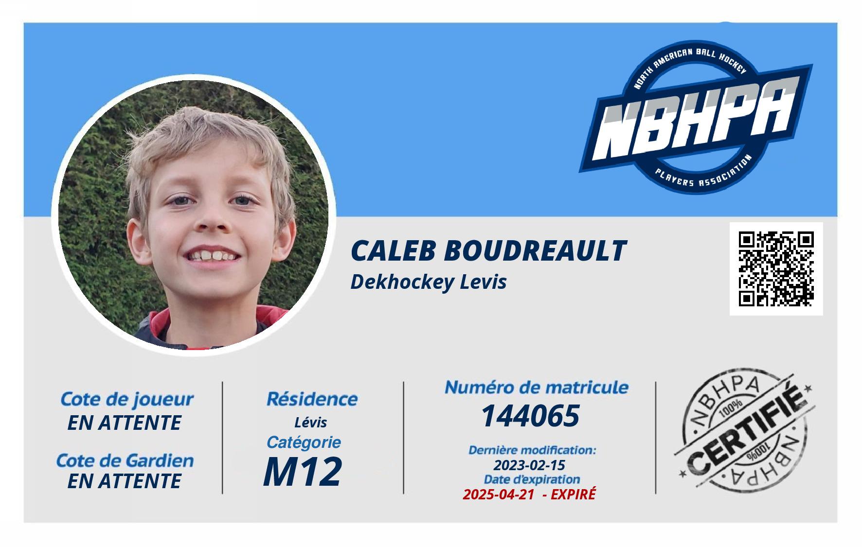 Caleb Boudreault